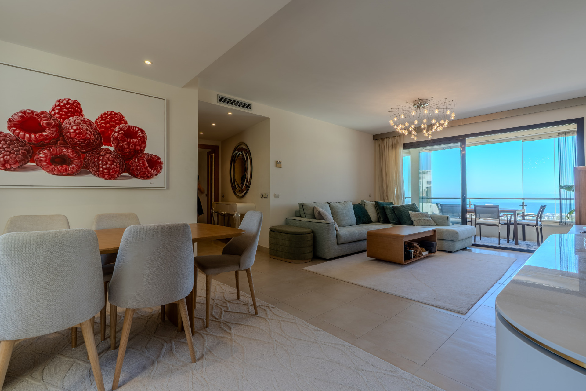 Appartamento con 2 camere vista mare a Malaga, Spagna – Foto 19