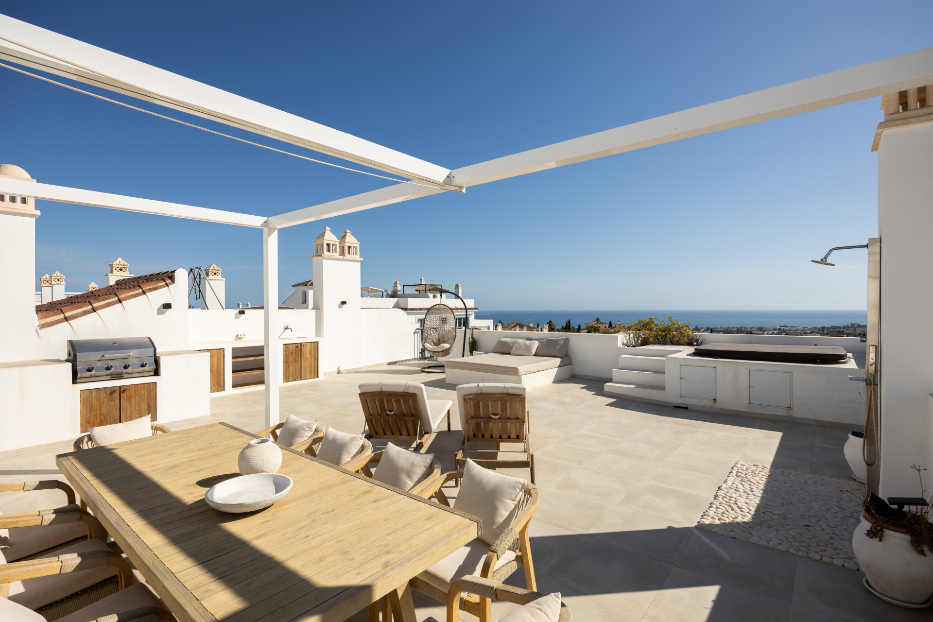 Appartamento con 3 camere vista mare a Malaga, Spagna – Foto 27