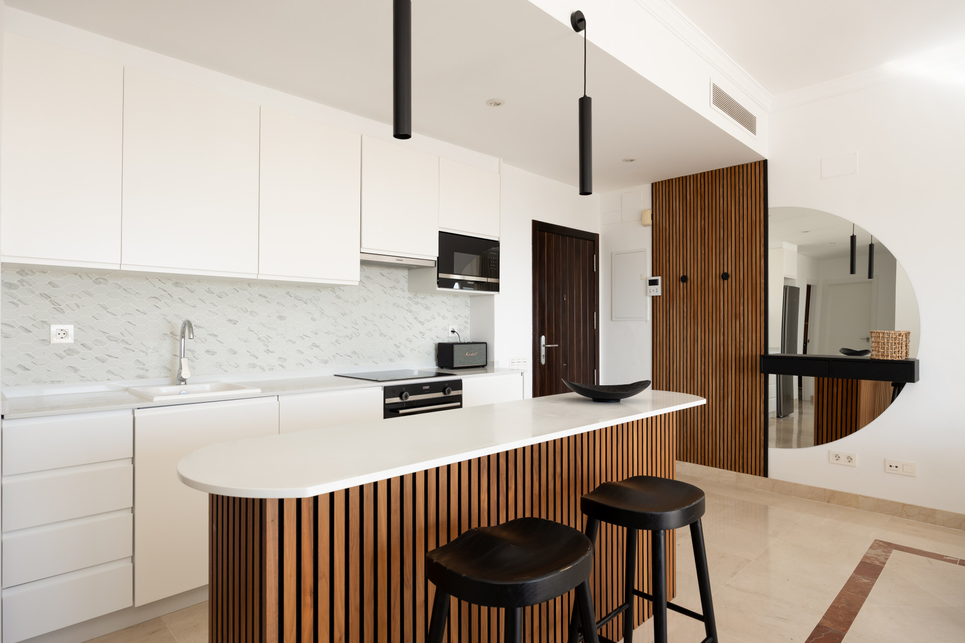 Appartamento con 3 camere vista mare a Malaga, Spagna – Foto 8