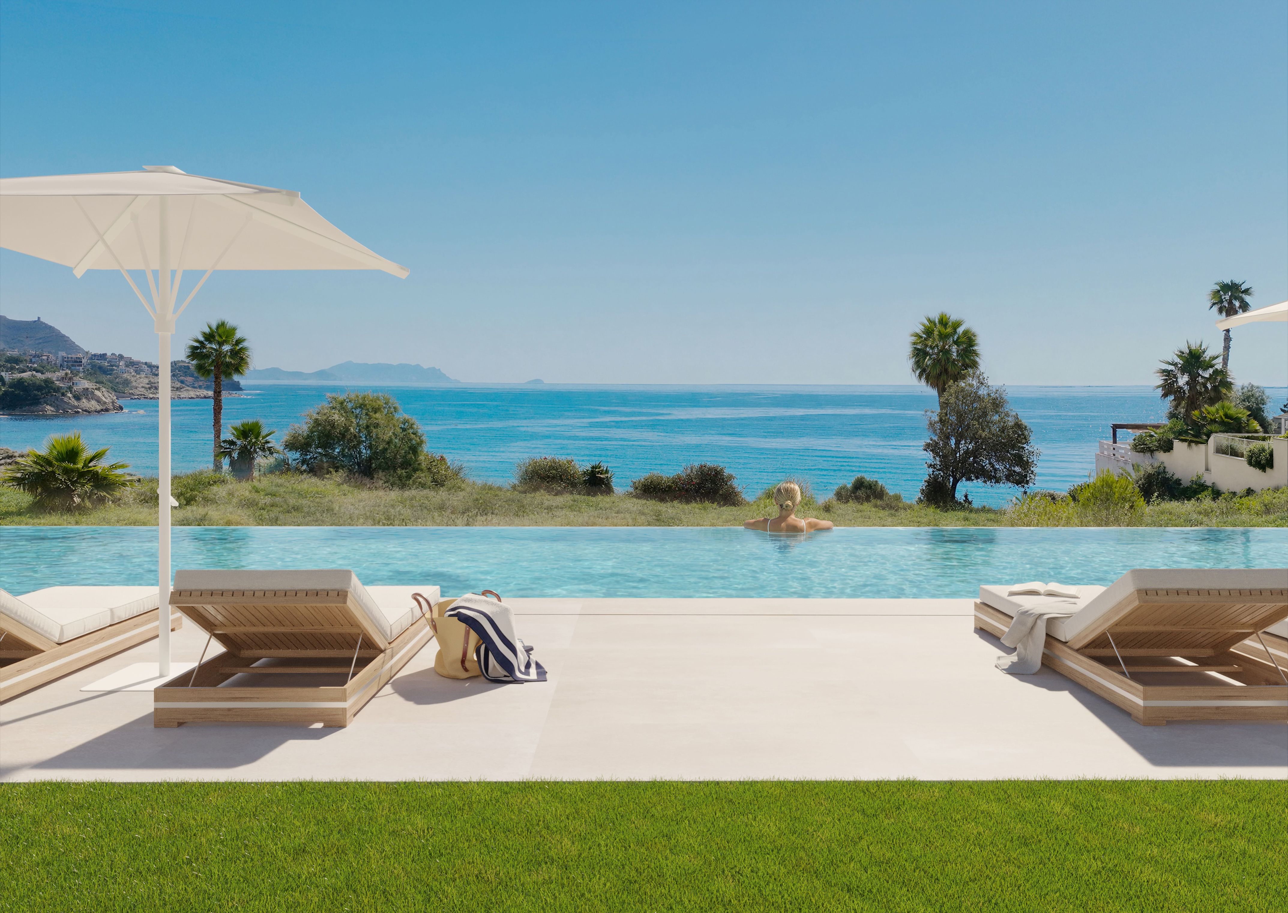 Moradia com 4 quartos com vista mar em Alicante, Espanha – Foto 1