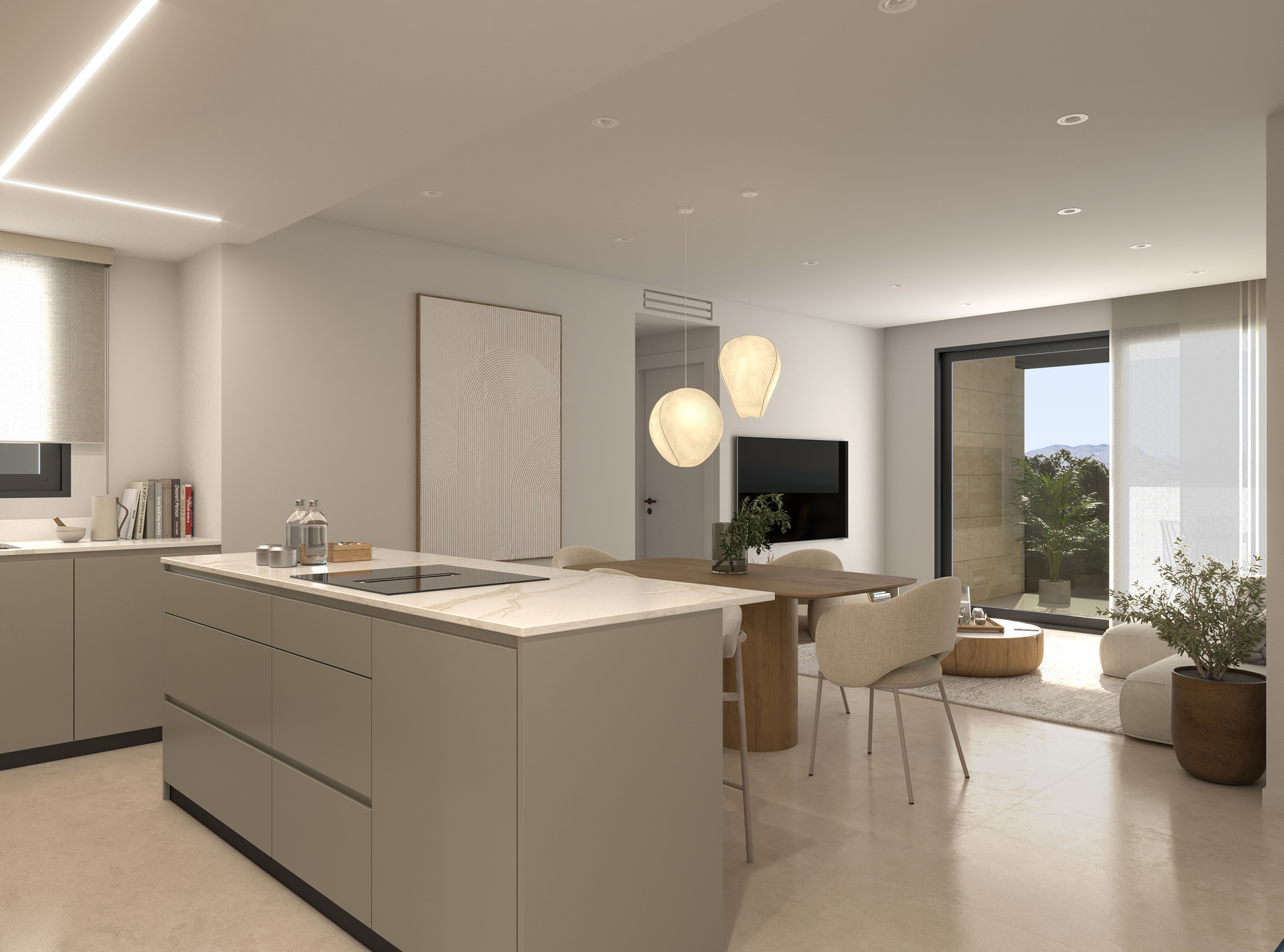 Apartamento com 2 quartos com piscina em Alicante, Espanha – Foto 4