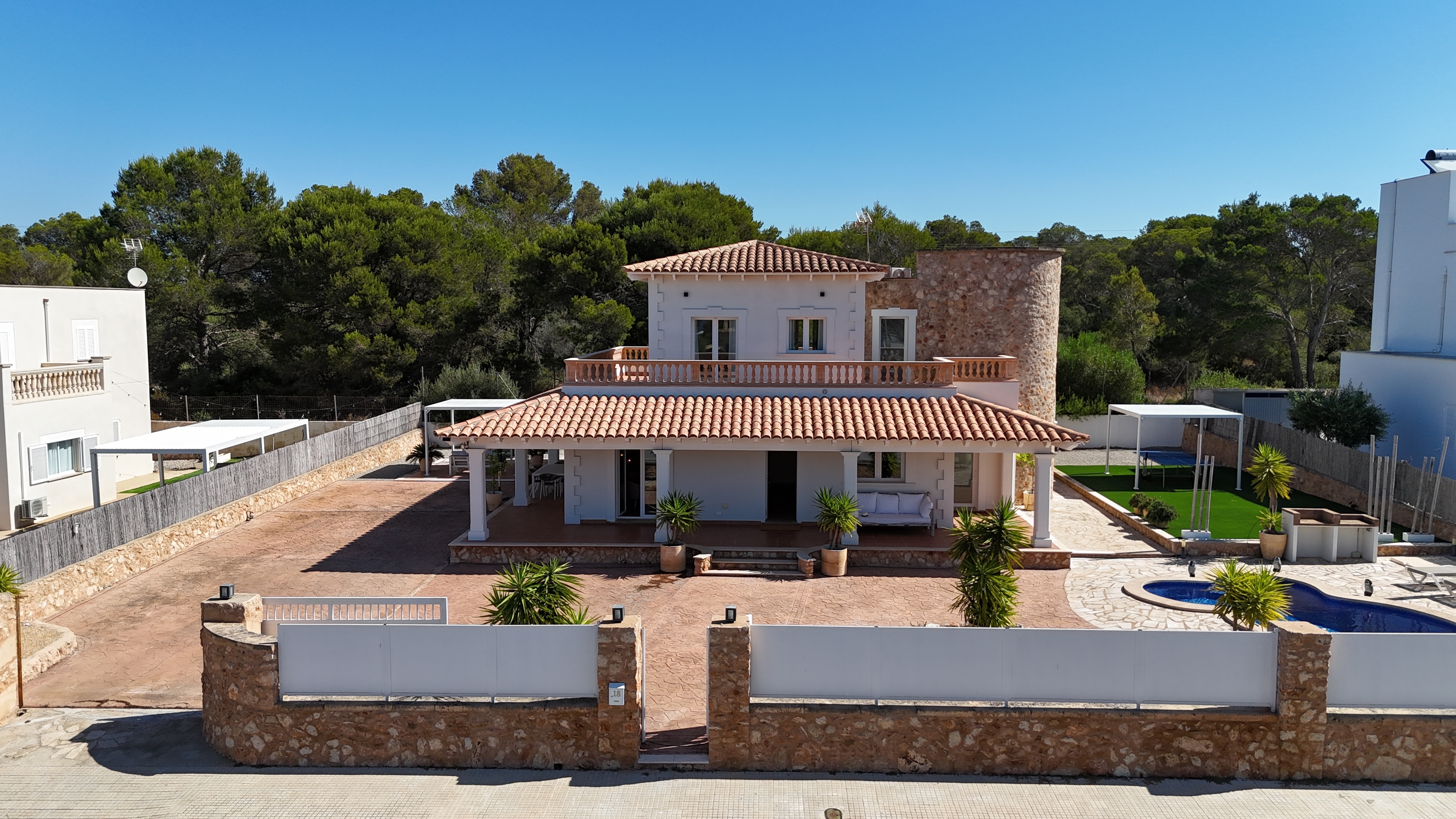 Villa con 3 camere vista mare a Baleari, Spagna – Foto 3