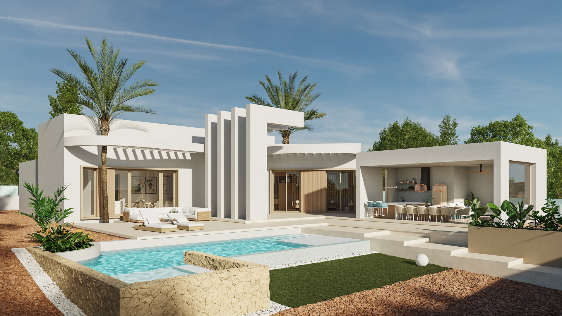 Moradia com 4 quartos com piscina em Alicante, Espanha – Foto 1