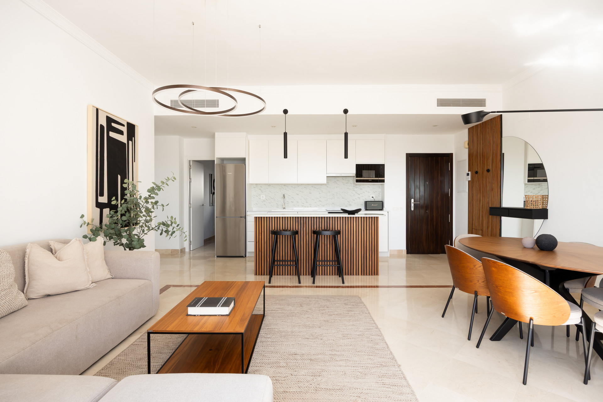 Appartamento con 3 camere vista mare a Malaga, Spagna – Foto 3