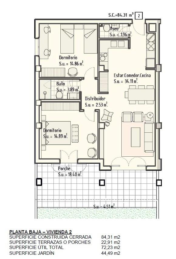 Appartement de 2 chambres à Baléares, Espagne – Photo 24