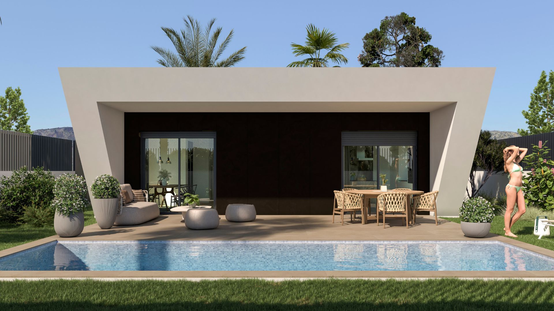 Moradia com 3 quartos com piscina em Alicante, Espanha – Foto 7
