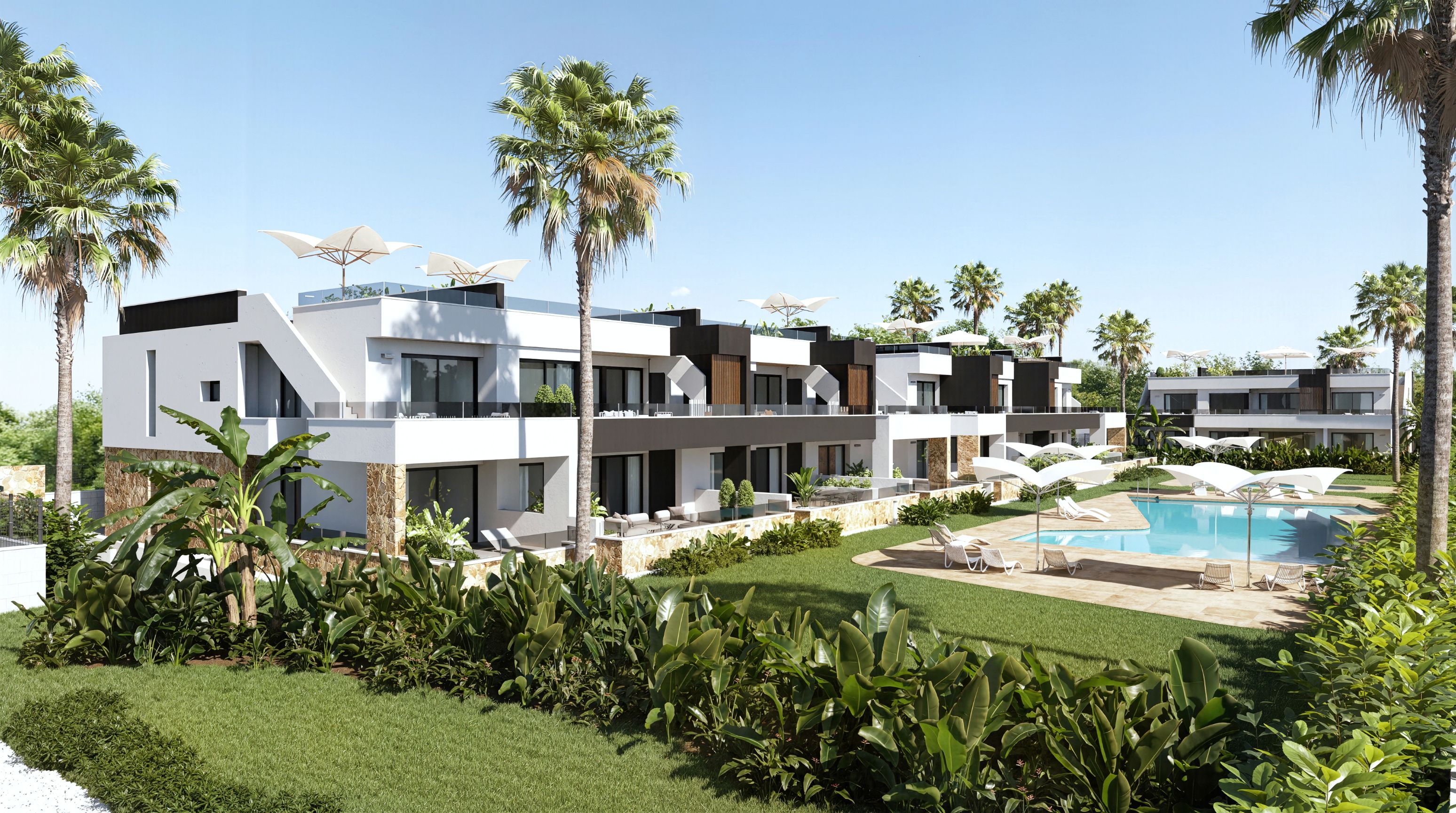 Moradia com 2 quartos com piscina em Alicante, Espanha – Foto 23
