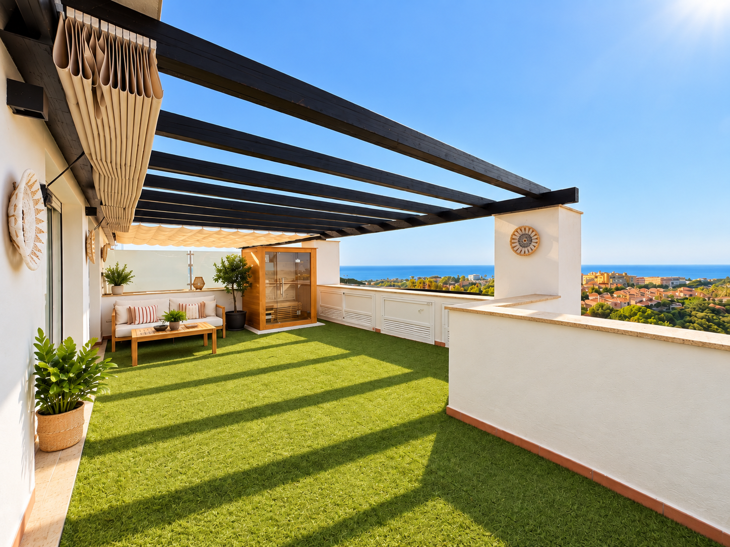 Apartamento com 3 quartos com vista mar em Málaga, Espanha – Foto 4