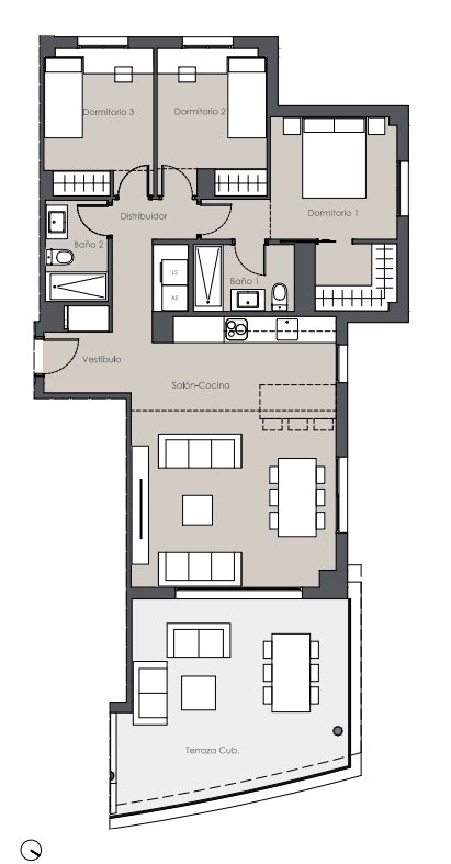 3 Bedroom Apartment in Estepona - Photo 13
