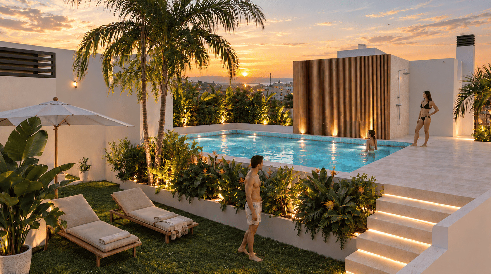 Apartamento com 1 quarto com piscina em Alicante, Espanha – Foto 3