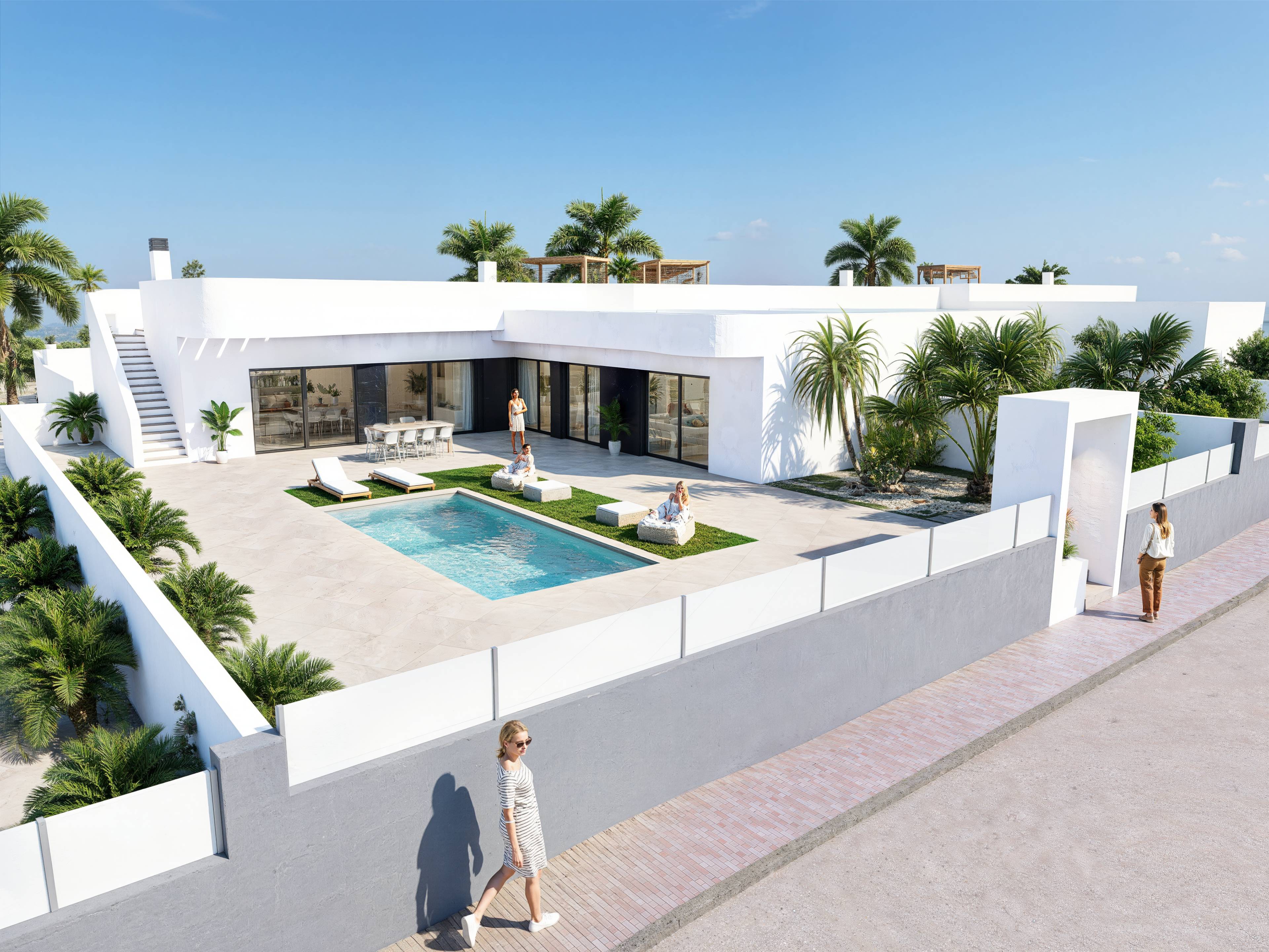 Moradia com 3 quartos com piscina em Alicante, Espanha – Foto 3