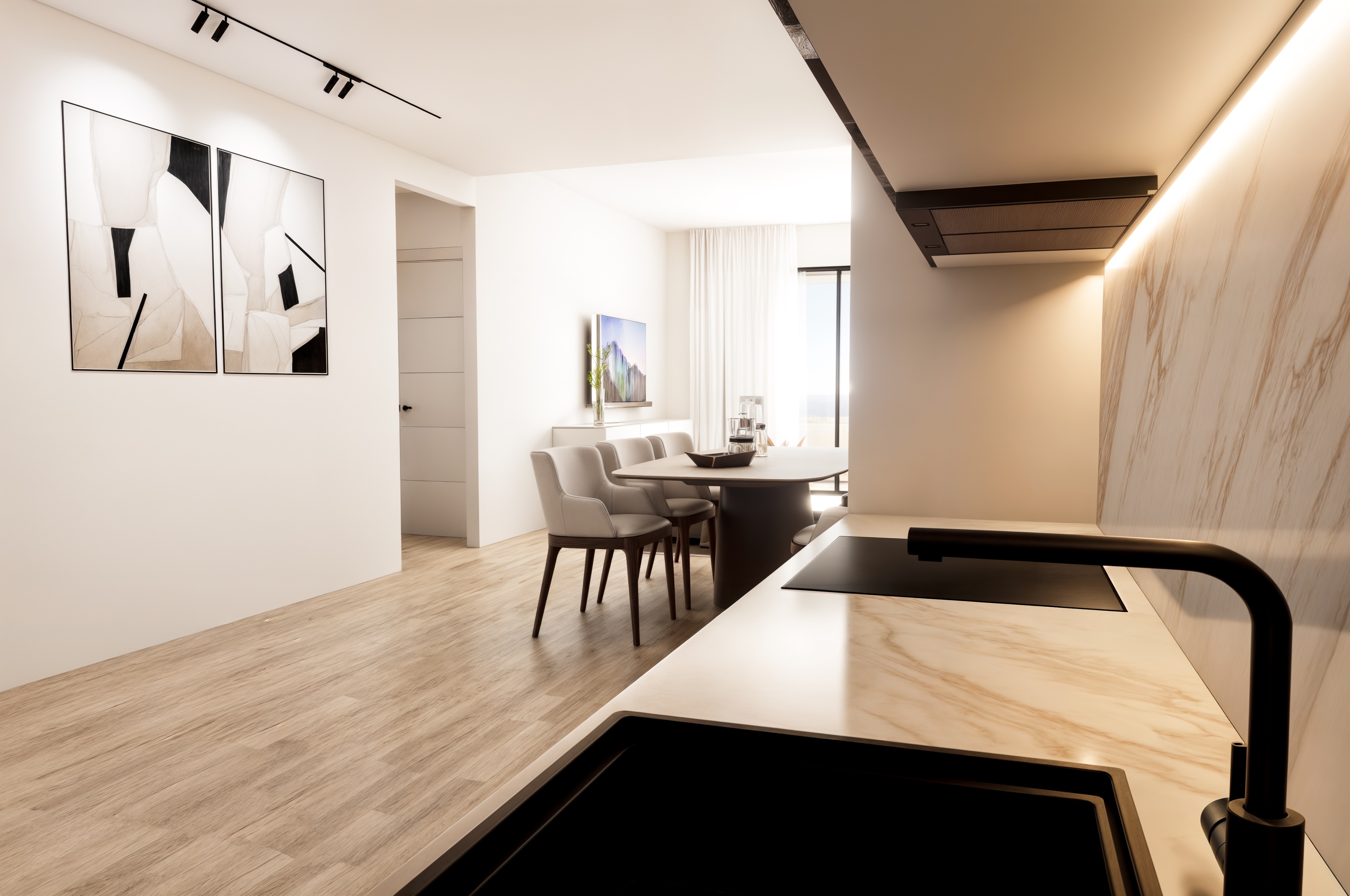 Apartamento com 2 quartos com vista mar em Alicante, Espanha – Foto 25