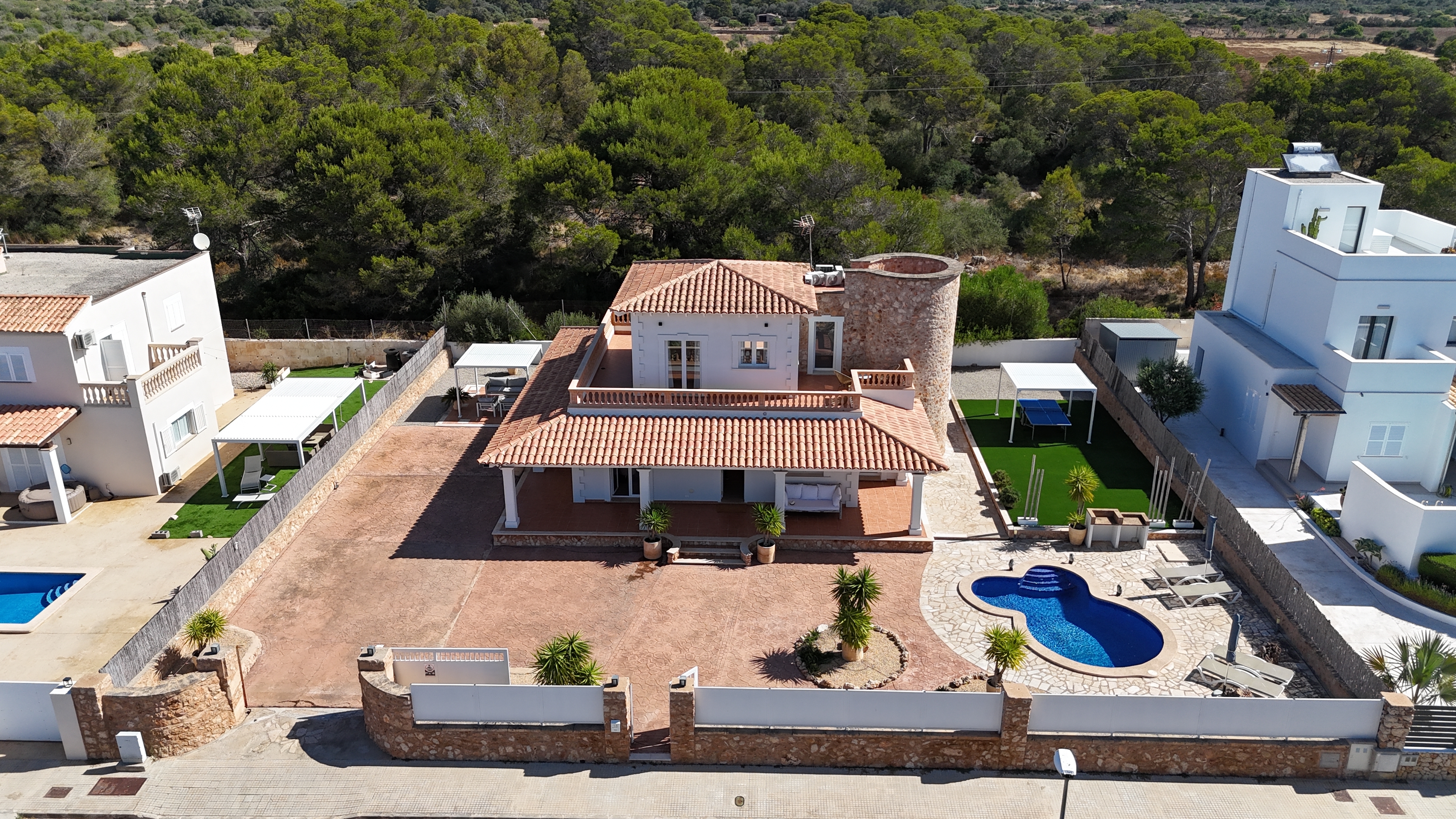 Villa con 3 camere vista mare a Baleari, Spagna – Foto 4