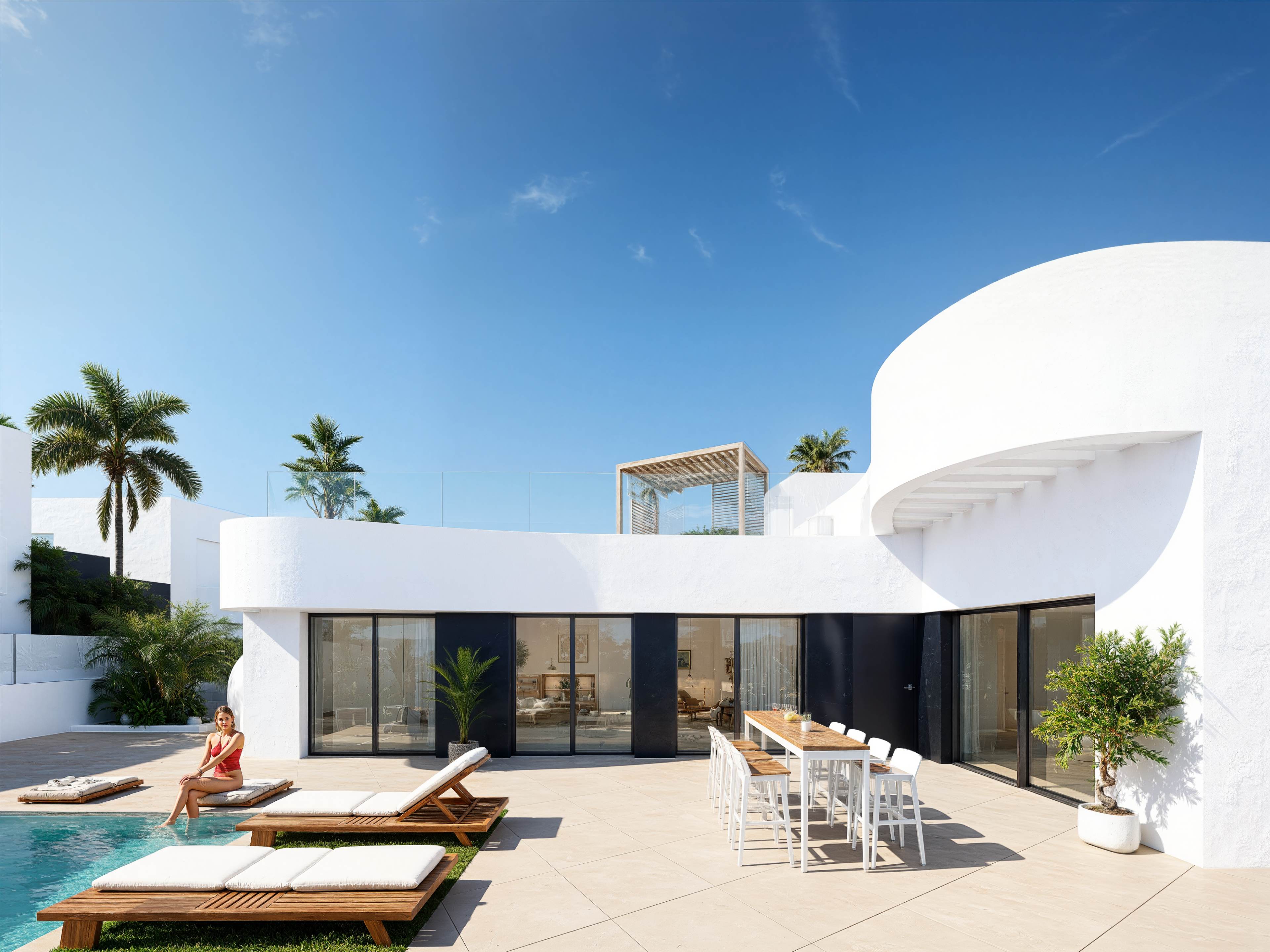 Moradia com 3 quartos com piscina em Alicante, Espanha – Foto 9
