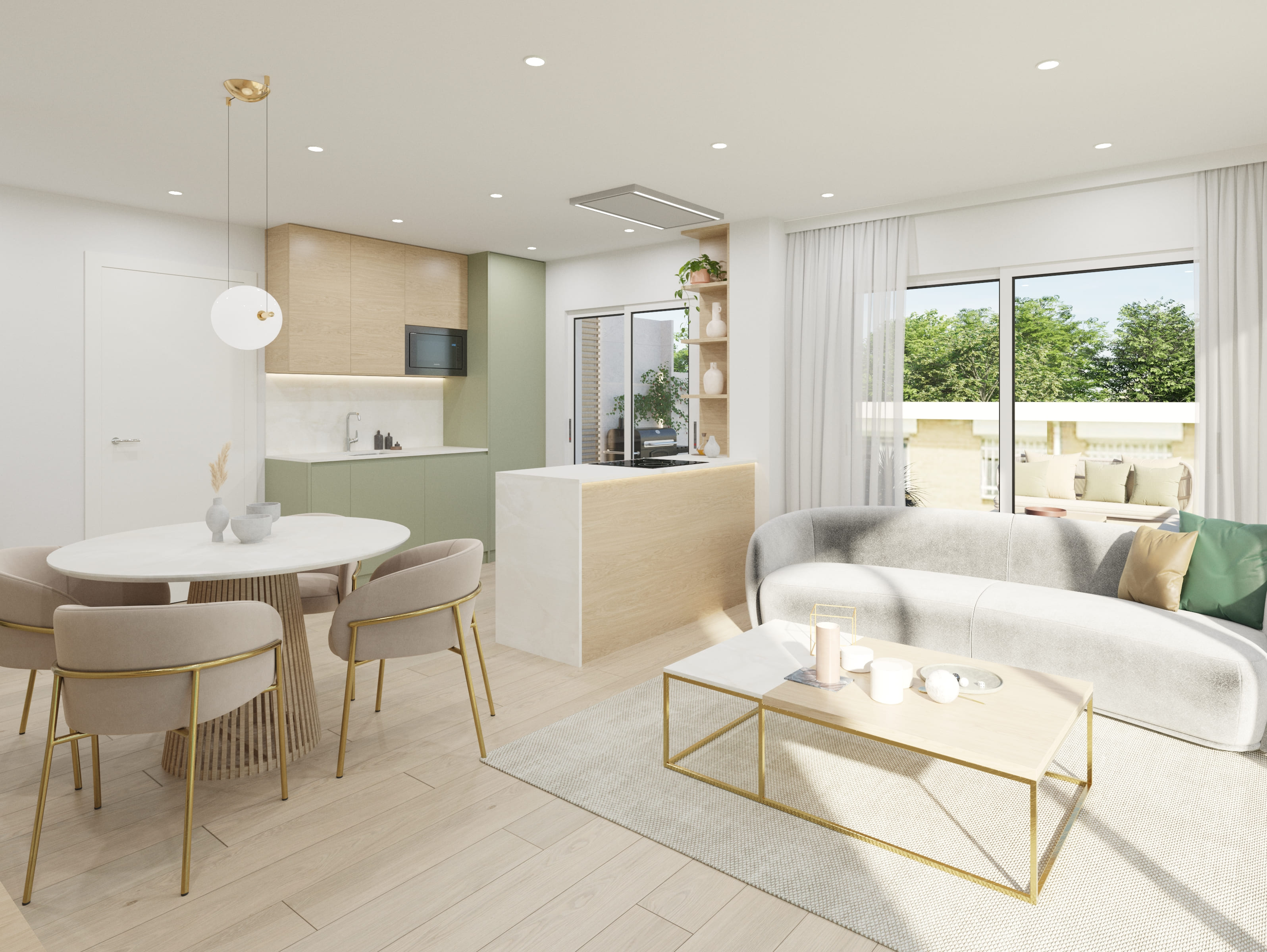 Apartamento com 1 quarto com piscina em Alicante, Espanha – Foto 27