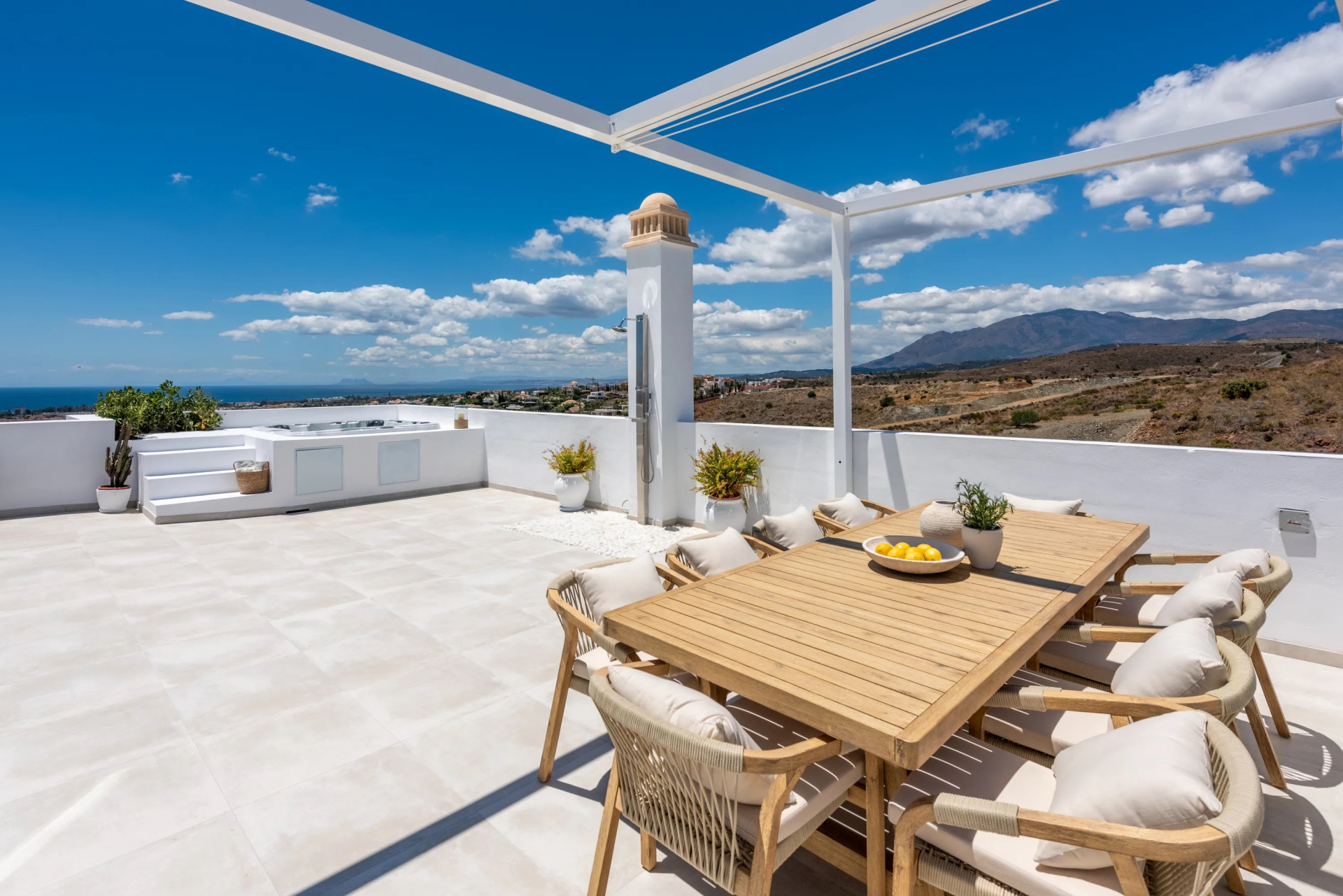 Appartamento con 3 camere vista mare a Malaga, Spagna – Foto 17