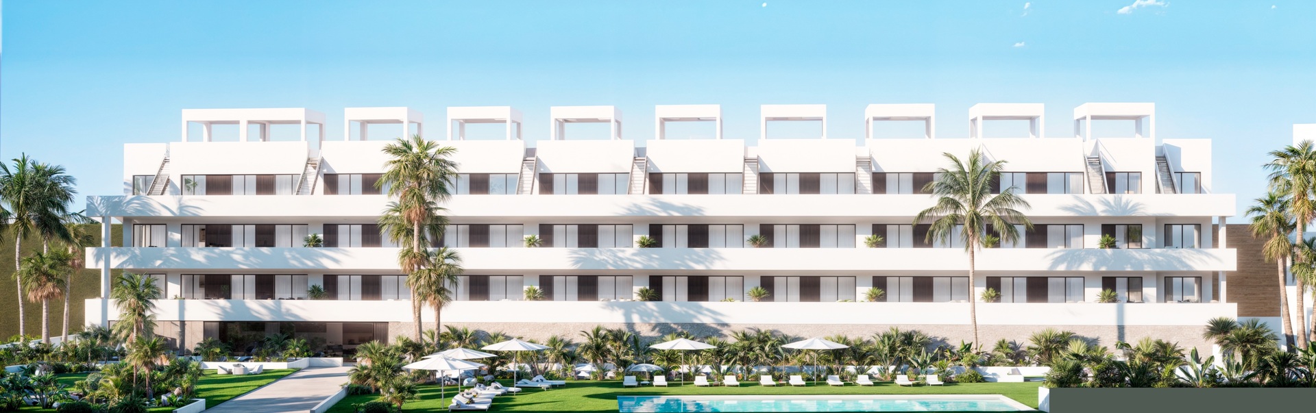 Apartamento com 2 quartos com vista mar em Alicante, Espanha – Foto 28