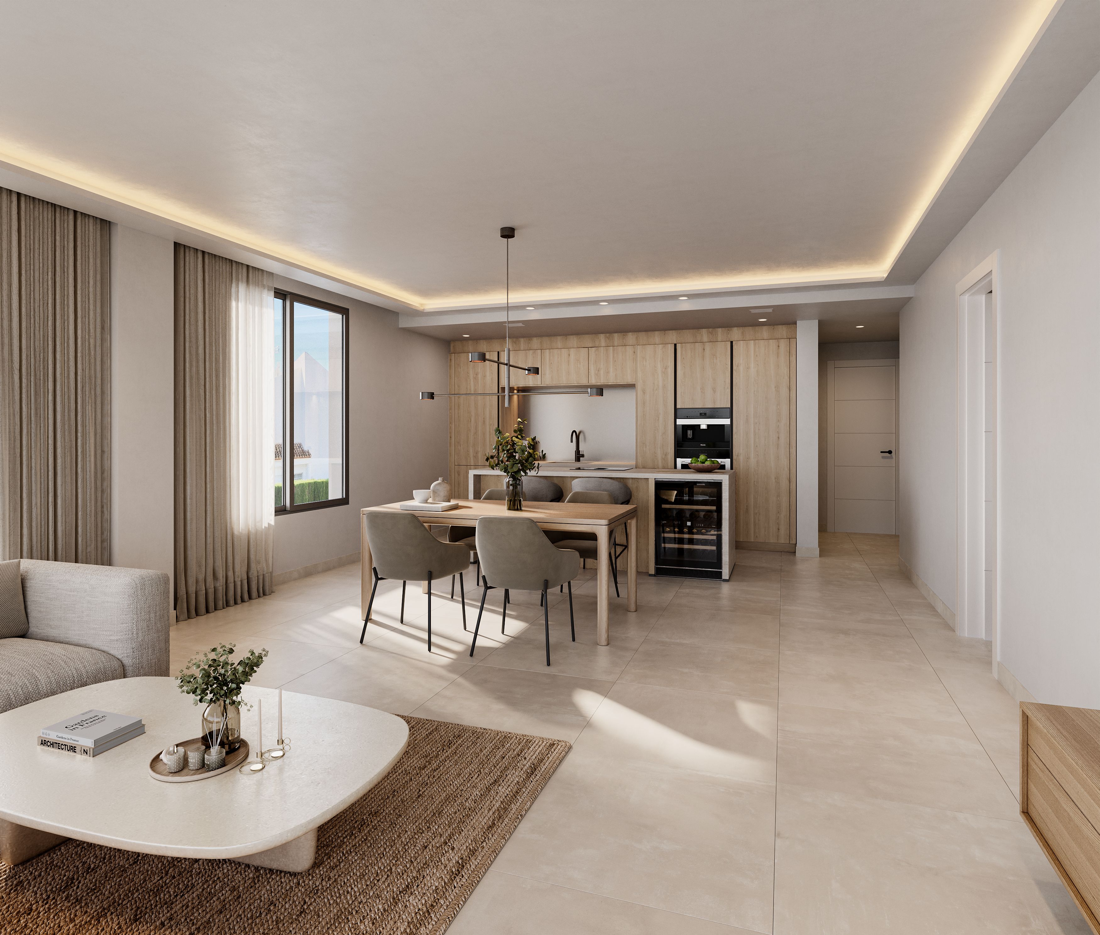 Apartamento com 2 quartos com vista mar em Alicante, Espanha – Foto 4