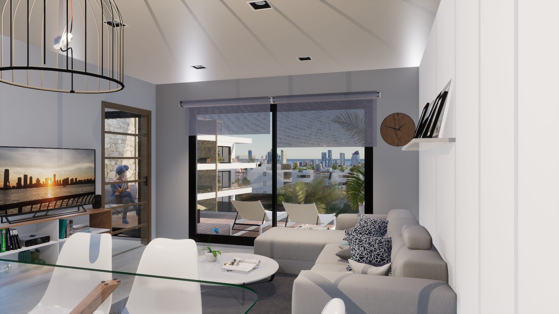 Apartamento com 2 quartos com vista mar em Alicante, Espanha – Foto 6