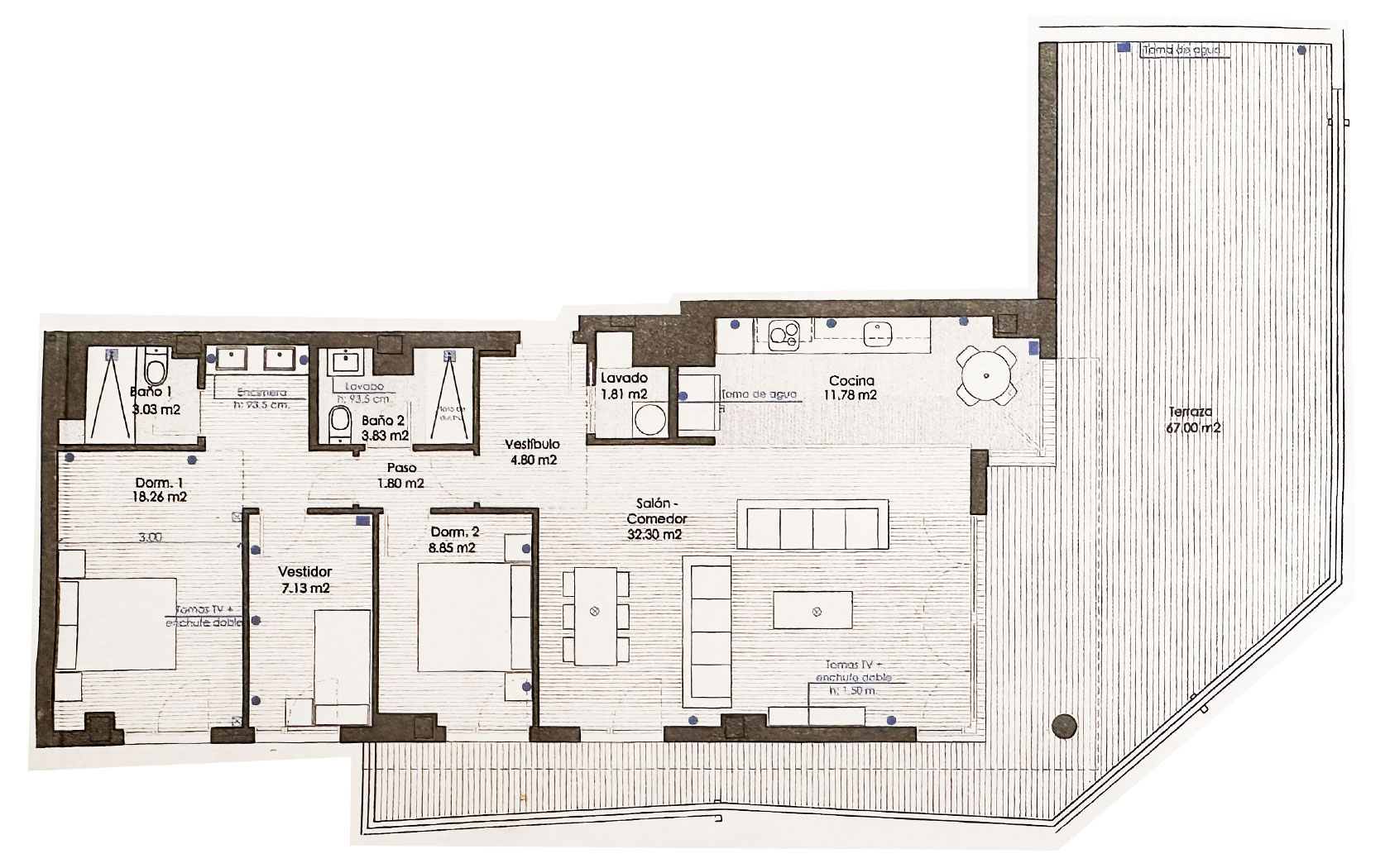 3 Bedroom Penthouse in Estepona - Photo 27