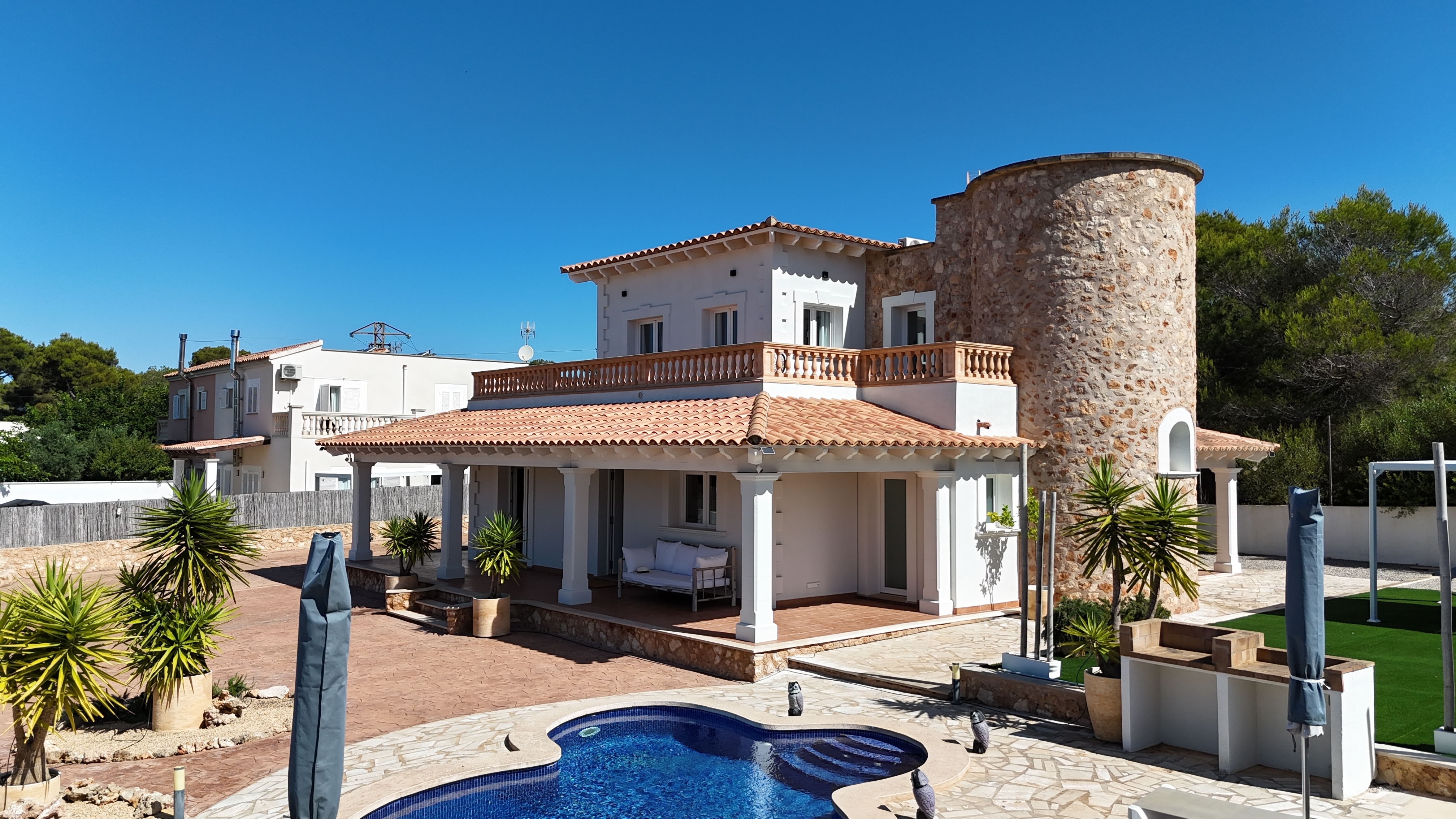 Villa con 3 camere vista mare a Baleari, Spagna – Foto 2