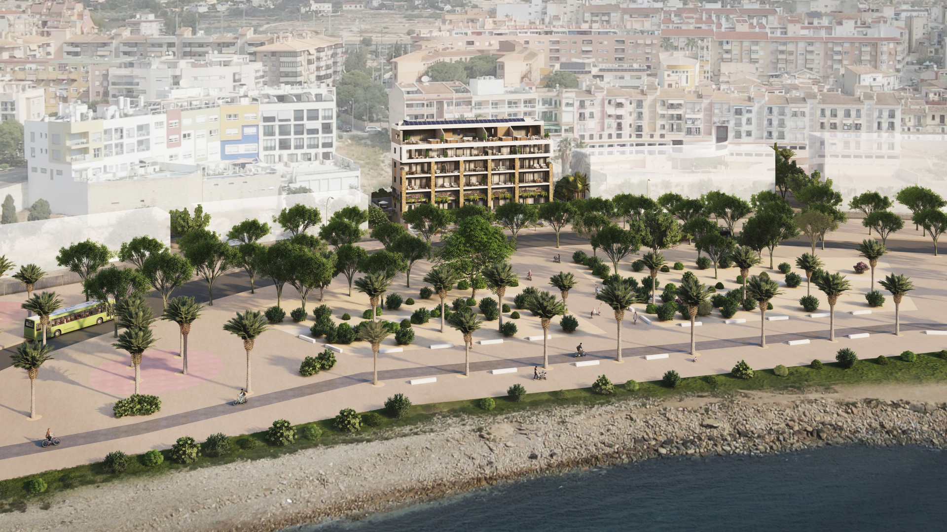 Apartamento com 2 quartos com vista mar em Alicante, Espanha – Foto 7