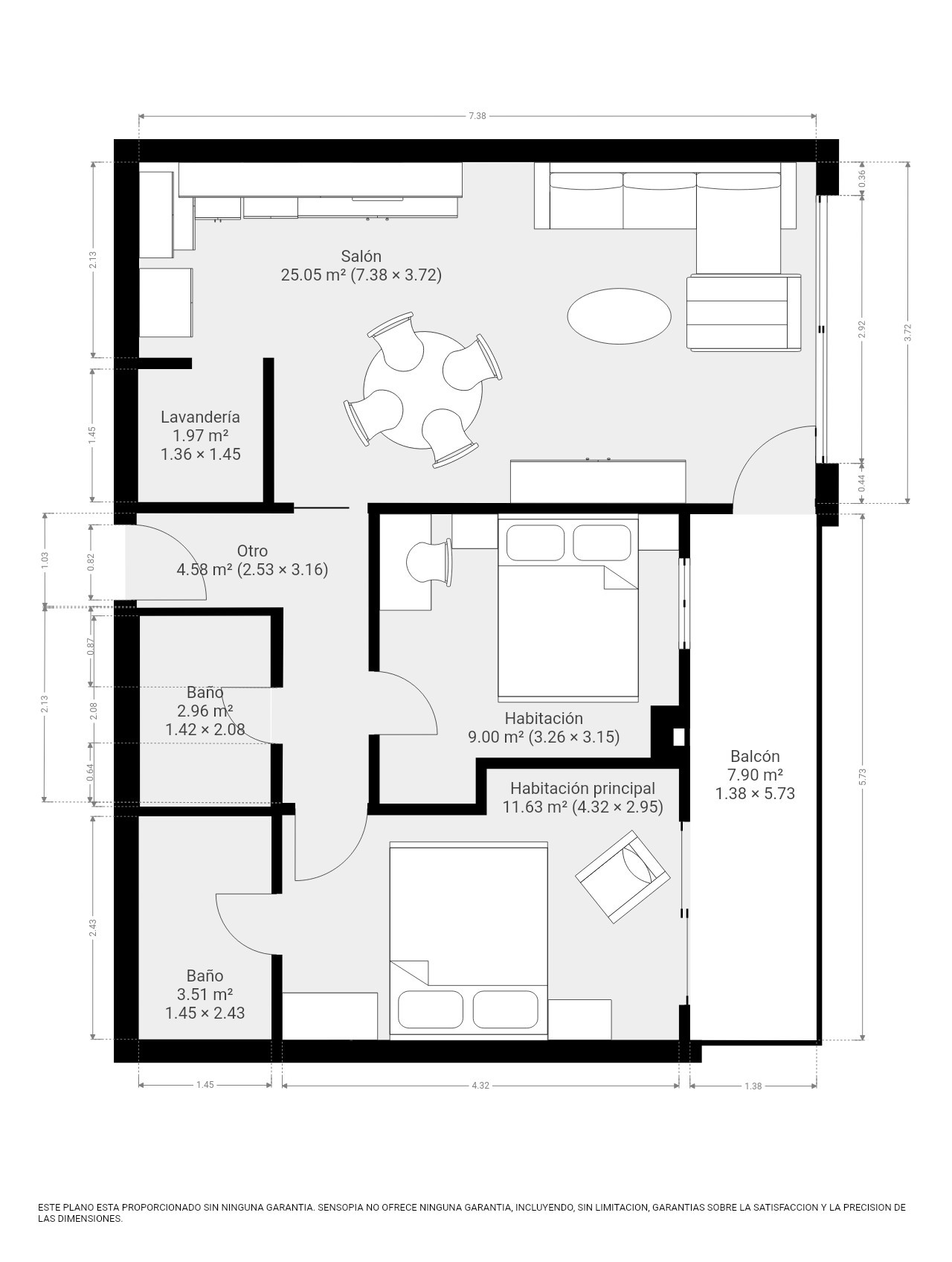 2 Bedroom Apartment in Málaga - Photo 38