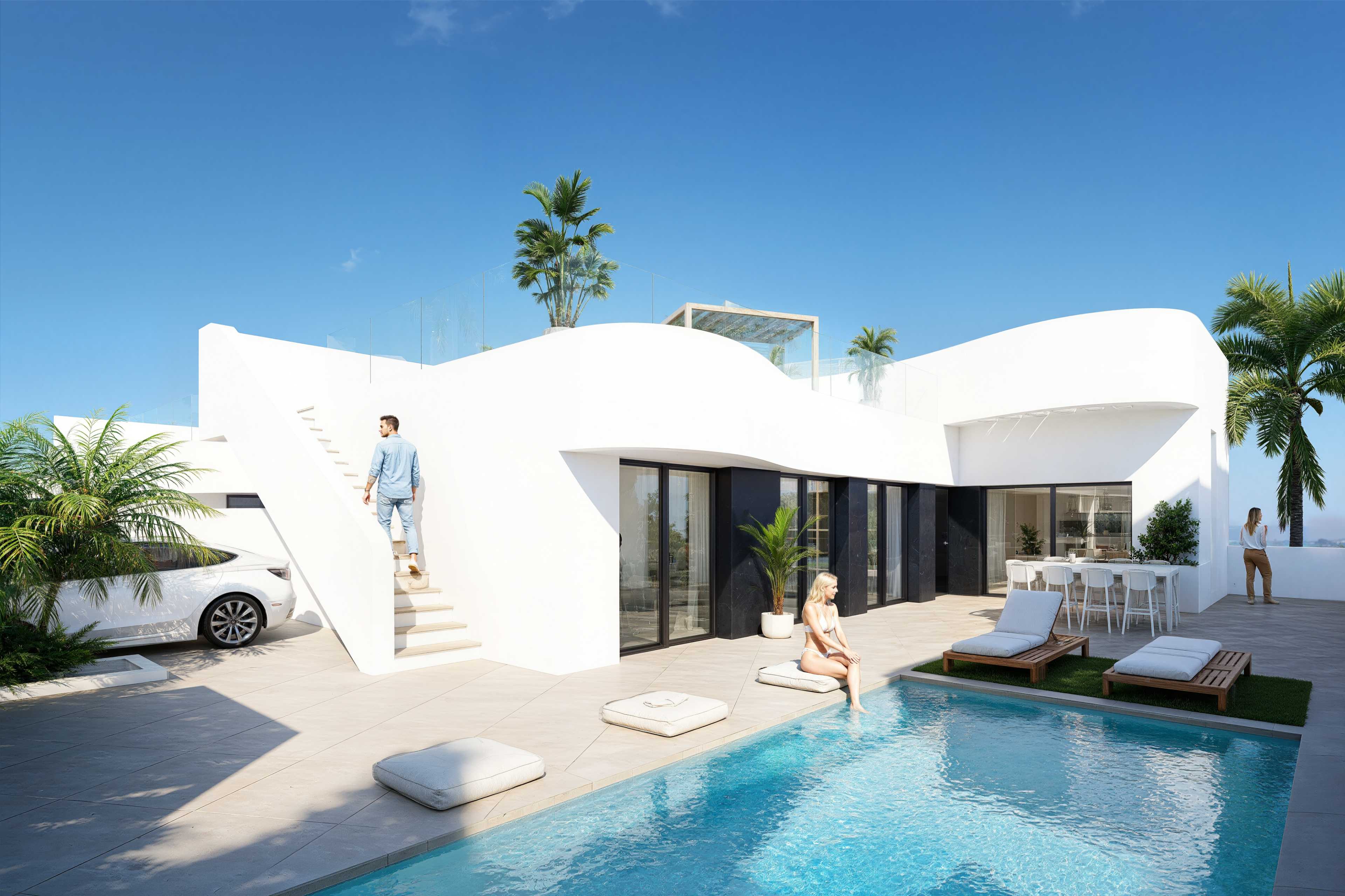 Moradia com 3 quartos com piscina em Alicante, Espanha – Foto 7