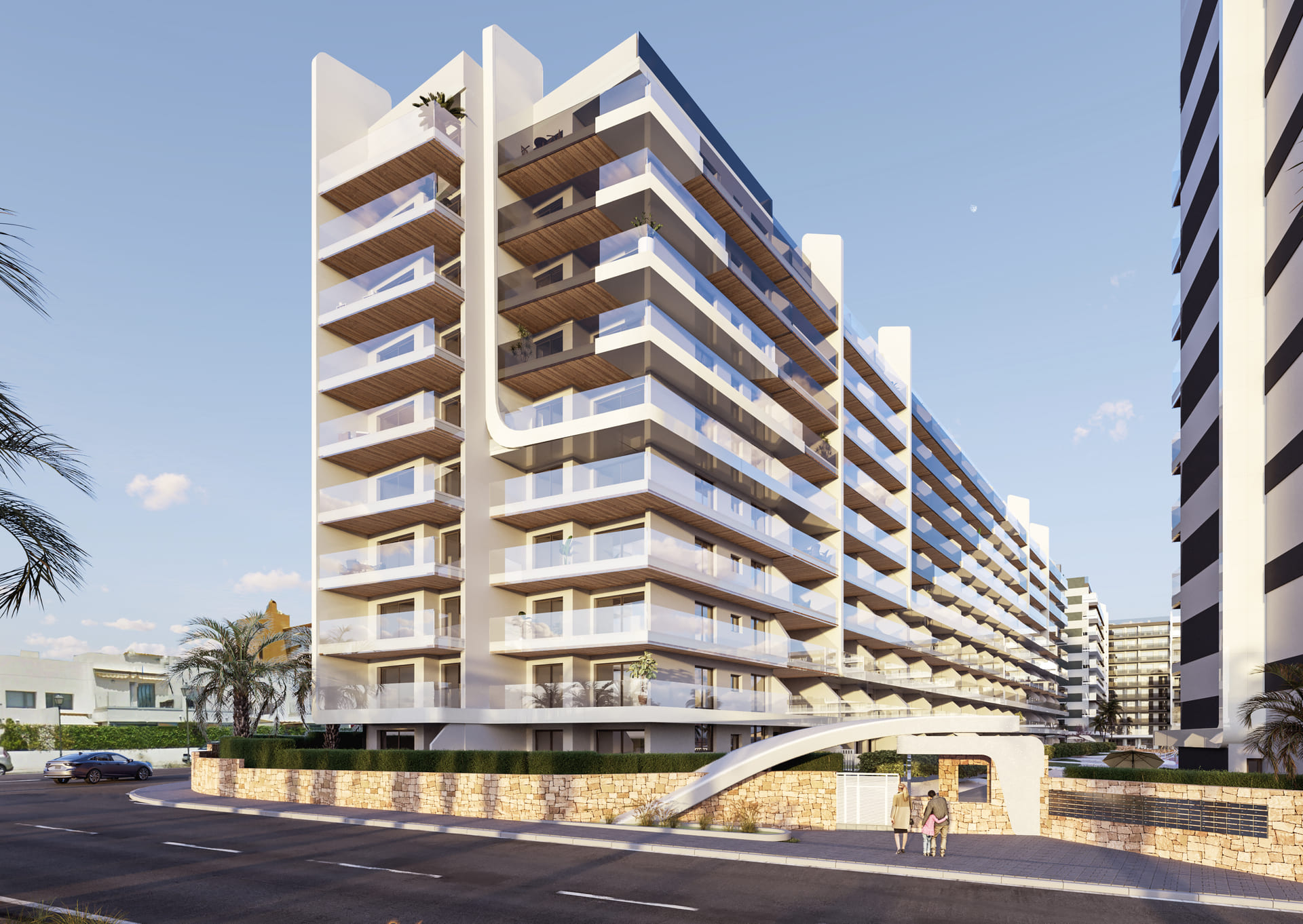 Apartamento com 2 quartos com vista mar em Alicante, Espanha – Foto 12