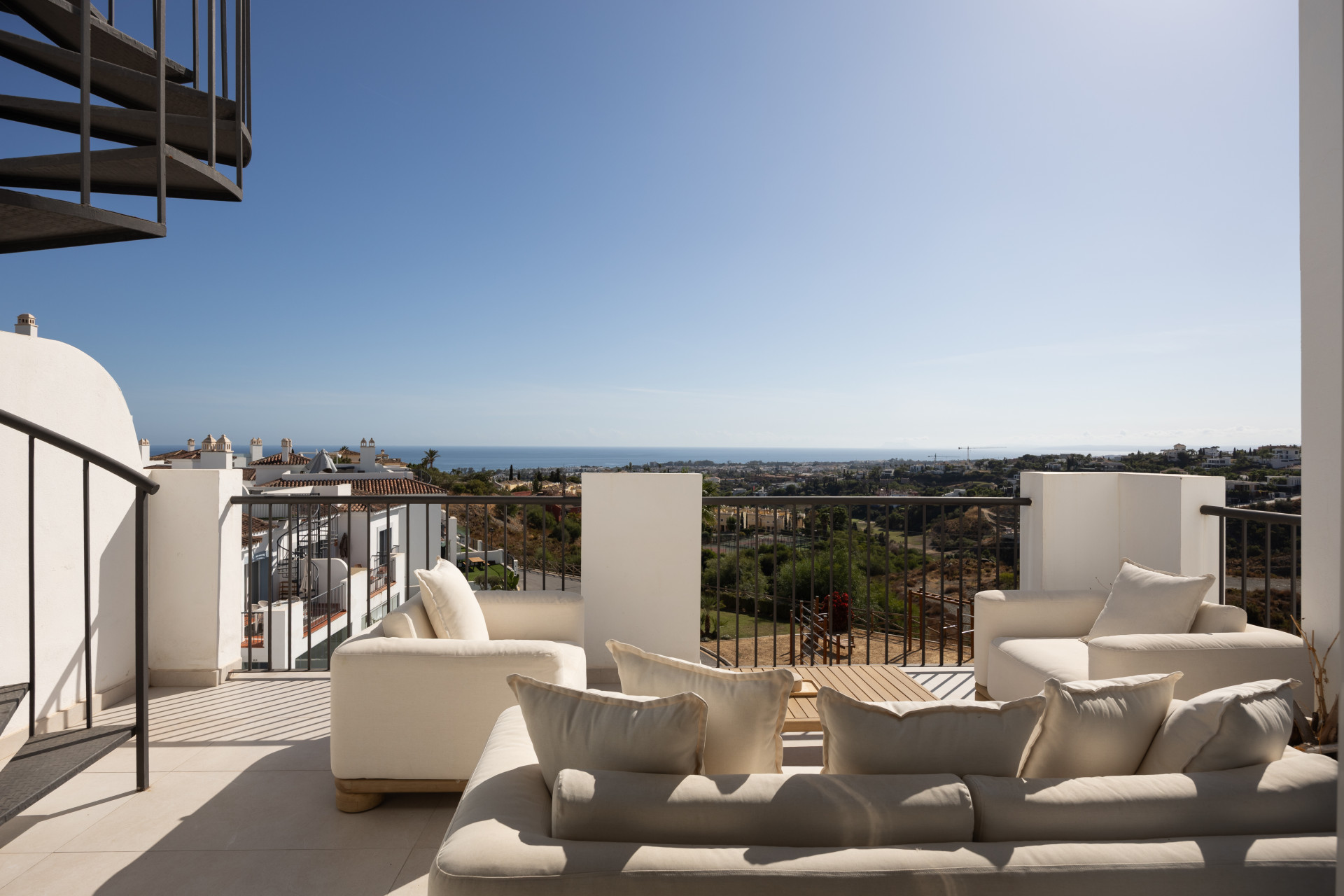 Appartamento con 3 camere vista mare a Malaga, Spagna – Foto 2