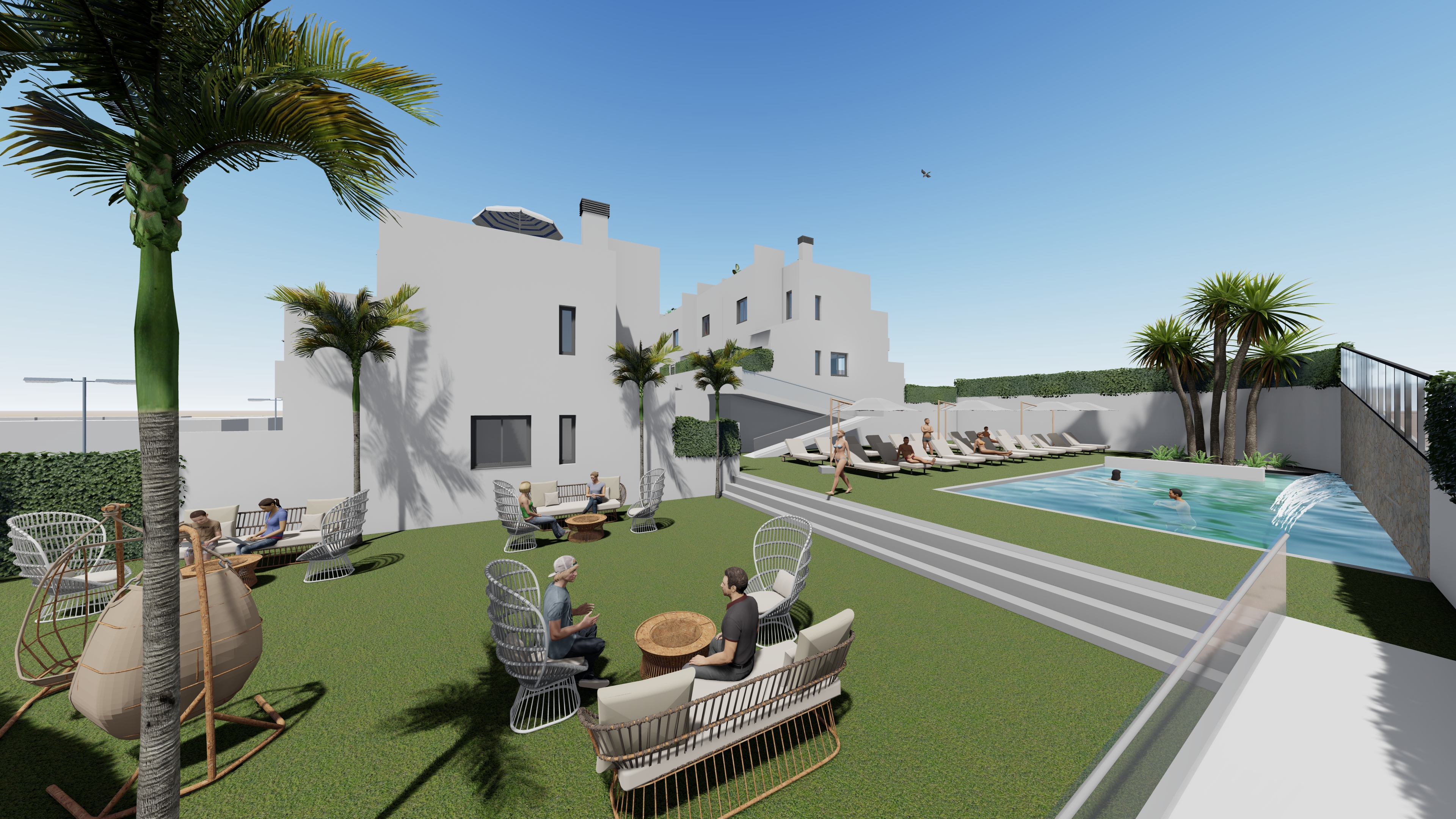 Moradia com 2 quartos com piscina em Alicante, Espanha – Foto 6