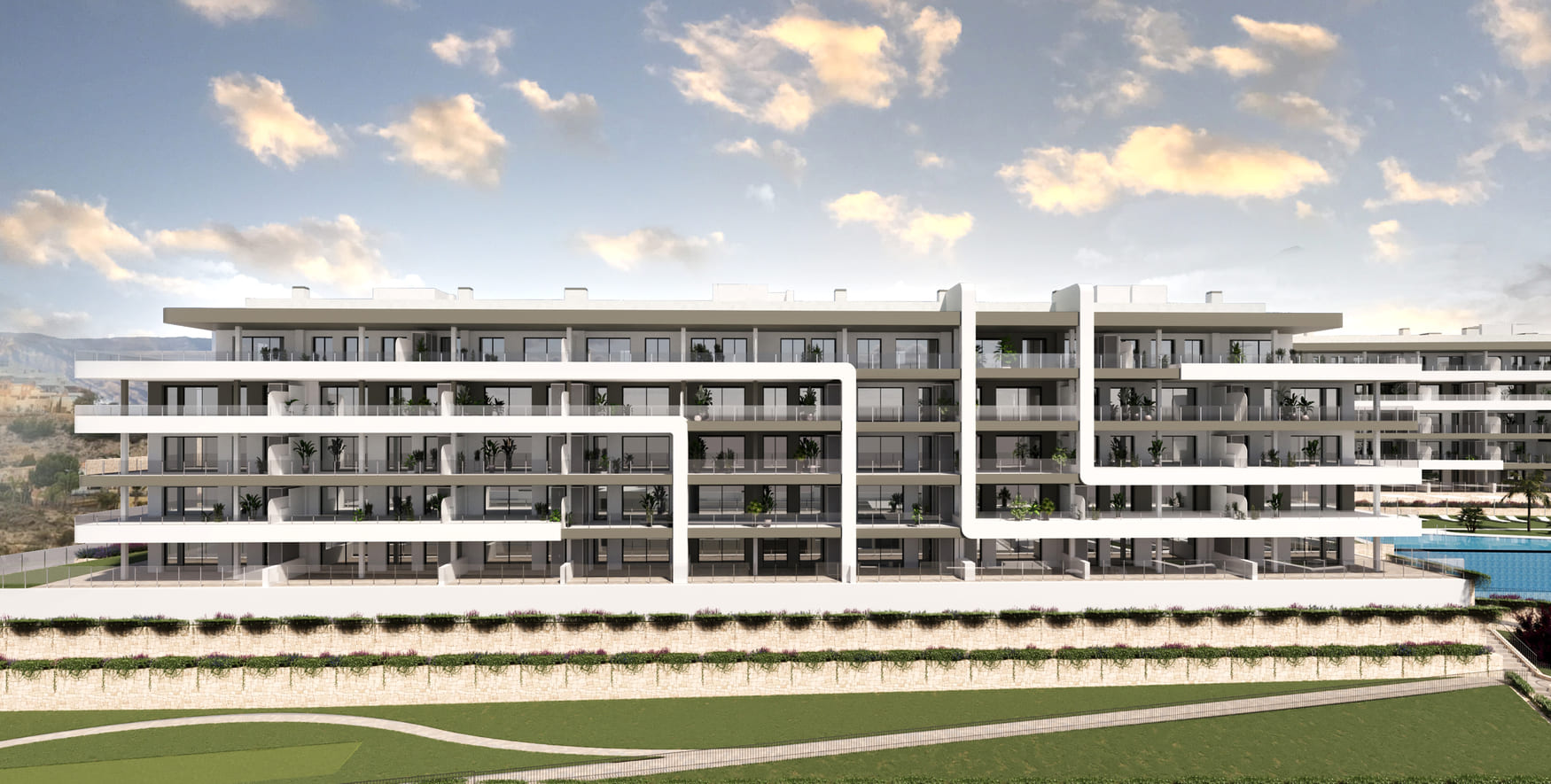 Apartamento com 2 quartos com vista mar em Alicante, Espanha – Foto 12