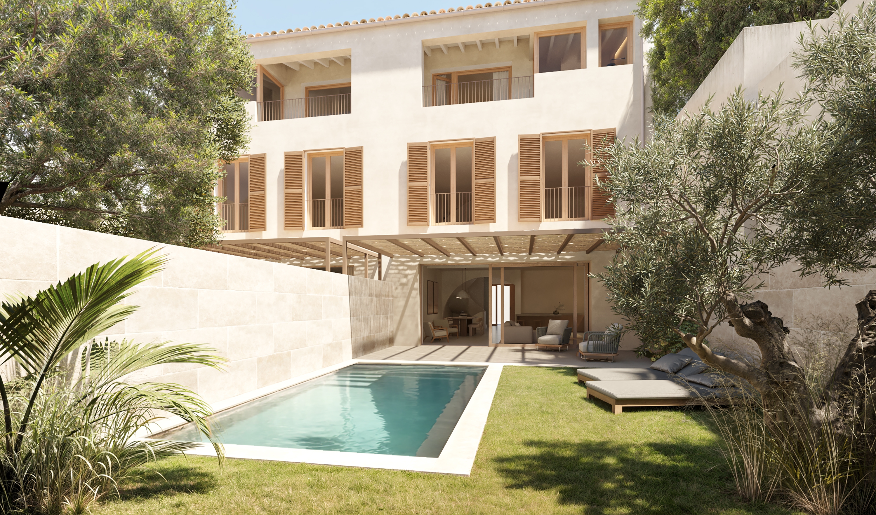 Moradia com 4 quartos com piscina em Baleares, Espanha – Foto 1