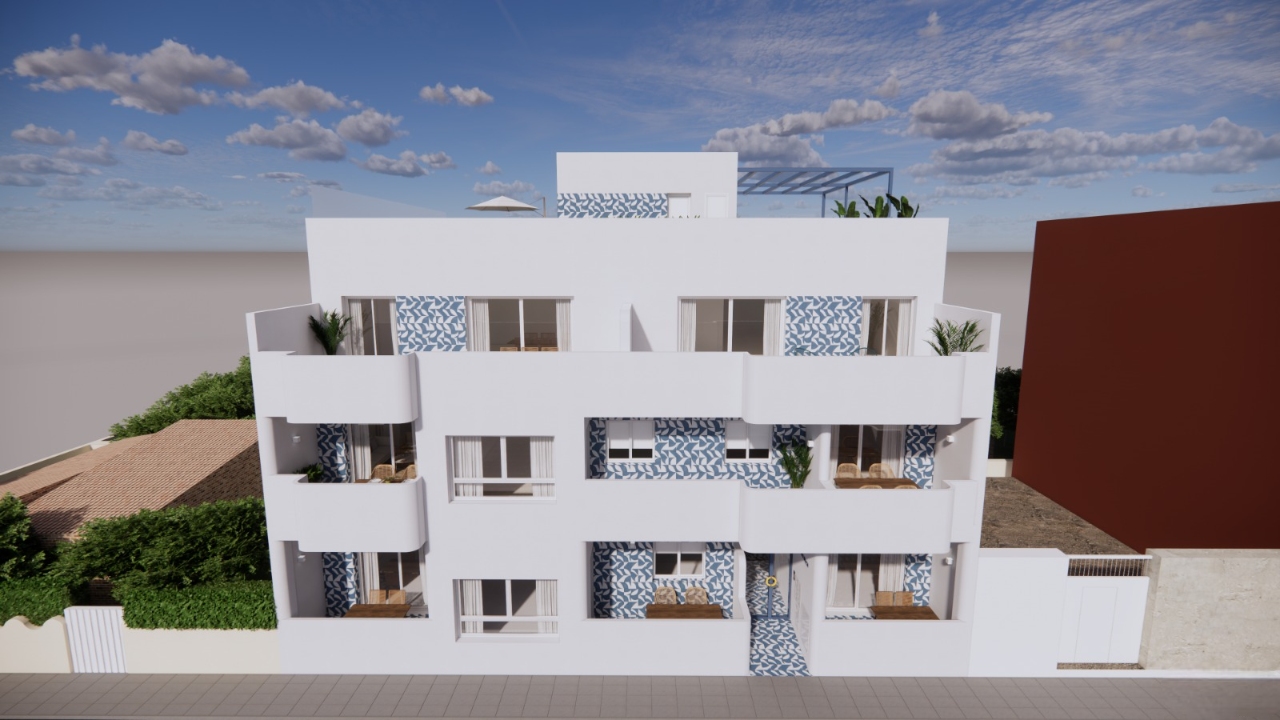 Apartamento com 1 quarto com vista mar em Alicante, Espanha – Foto 12