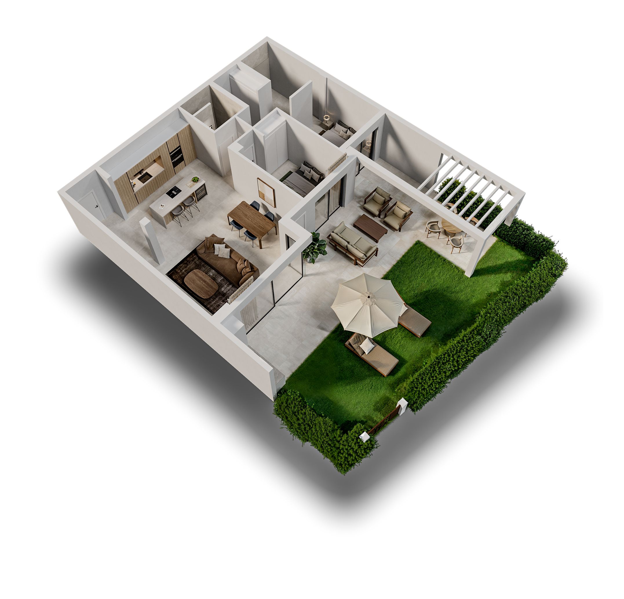 Apartamento com 2 quartos com vista mar em Alicante, Espanha – Foto 15