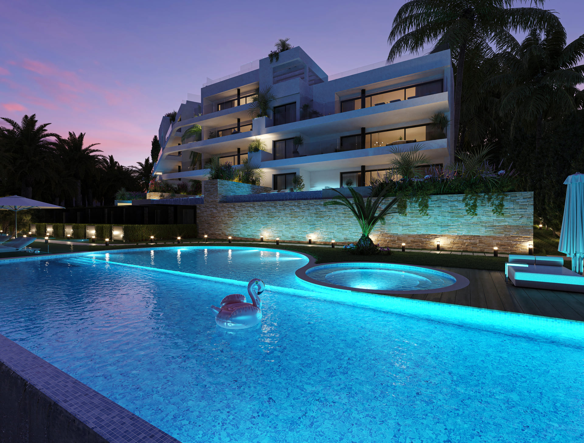 Apartamento com 2 quartos com piscina em Alicante, Espanha – Foto 10
