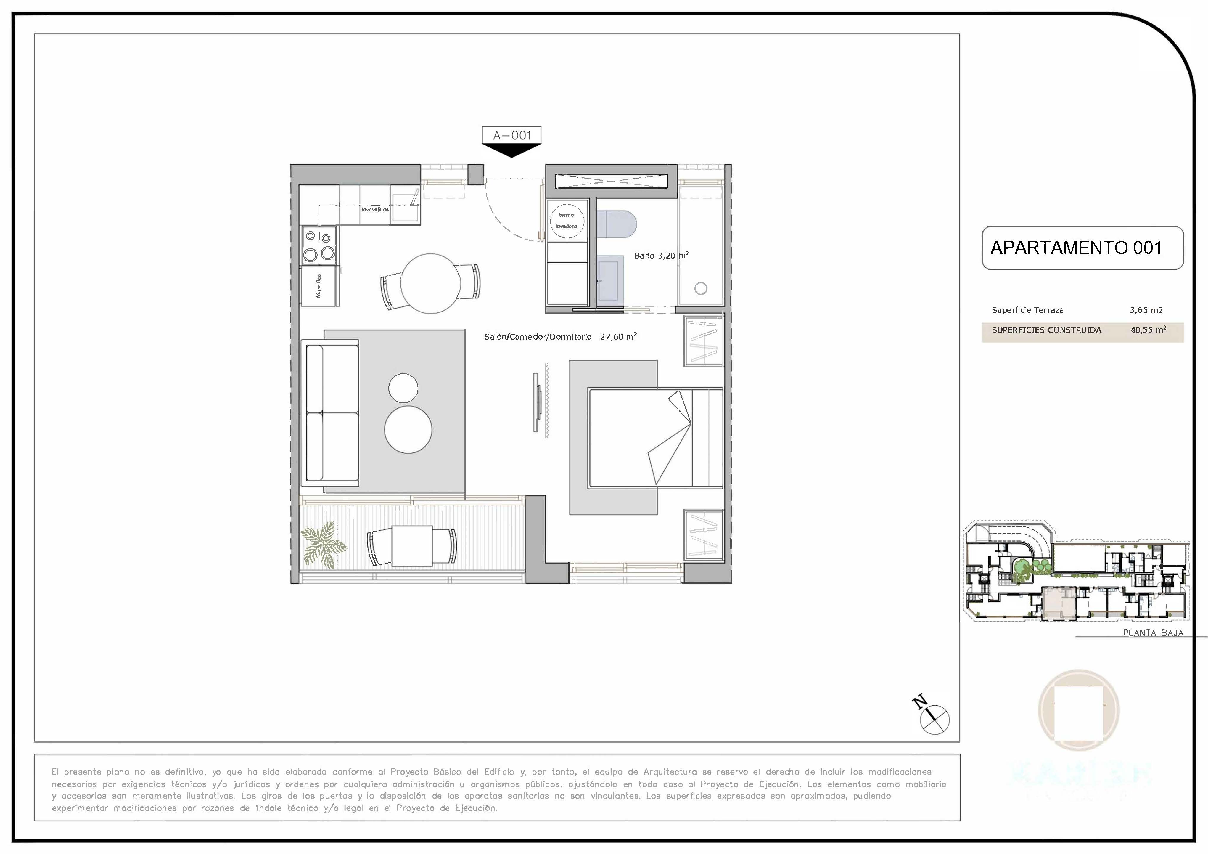 Apartamento com 1 quarto com piscina em Múrcia, Espanha – Foto 12