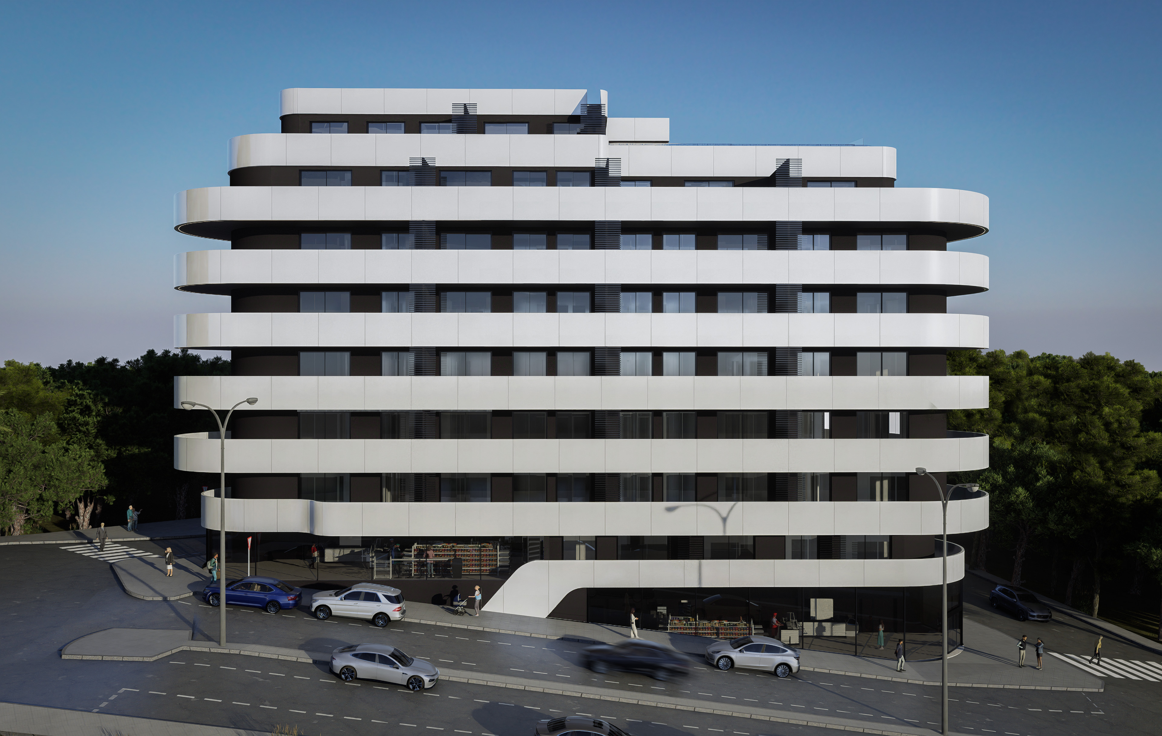 Apartamento com 2 quartos com vista mar em Alicante, Espanha – Foto 17