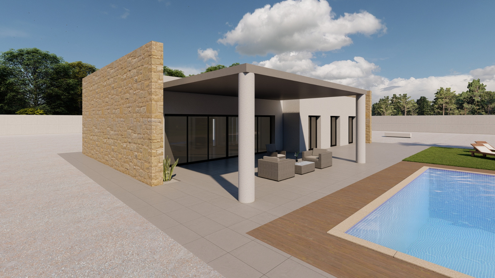 Moradia com 3 quartos com piscina em Alicante, Espanha – Foto 25