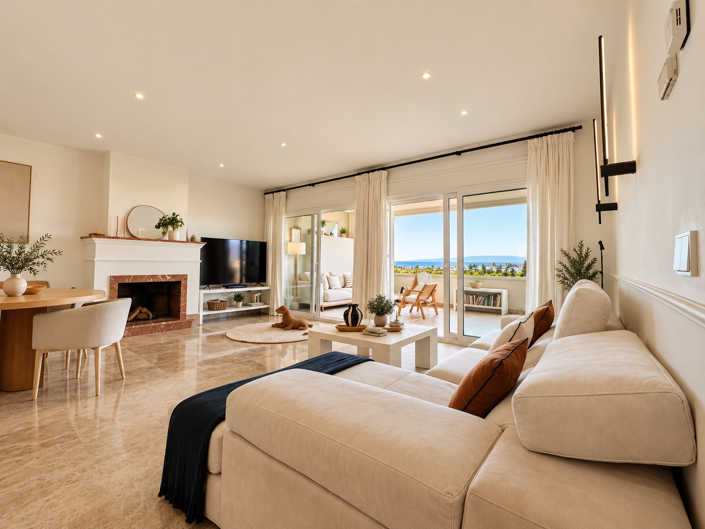 Apartamento com 3 quartos com vista mar em Málaga, Espanha – Foto 14