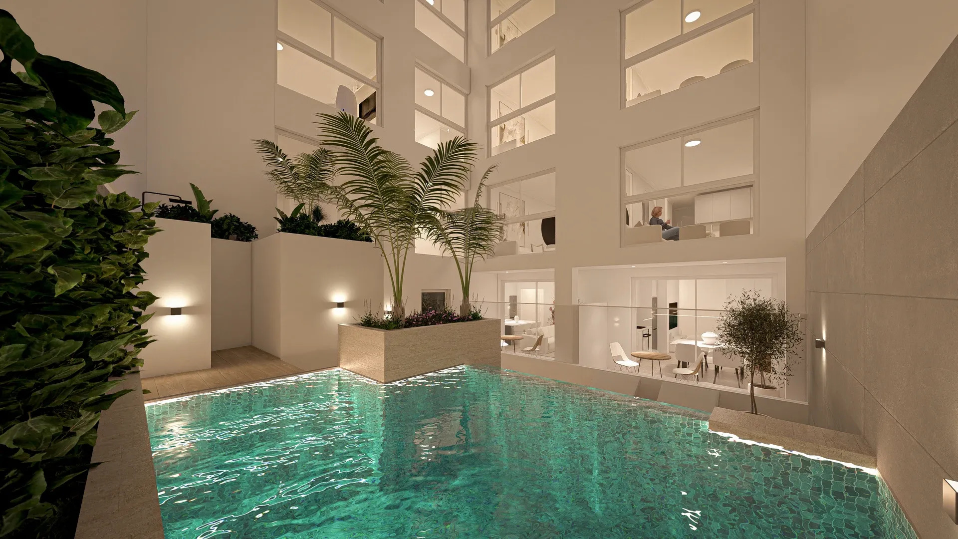 Apartamento com 1 quarto com vista mar em Alicante, Espanha – Foto 18