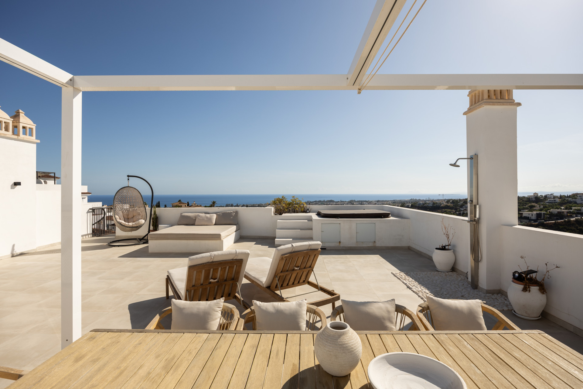 Appartamento con 3 camere vista mare a Malaga, Spagna – Foto 28