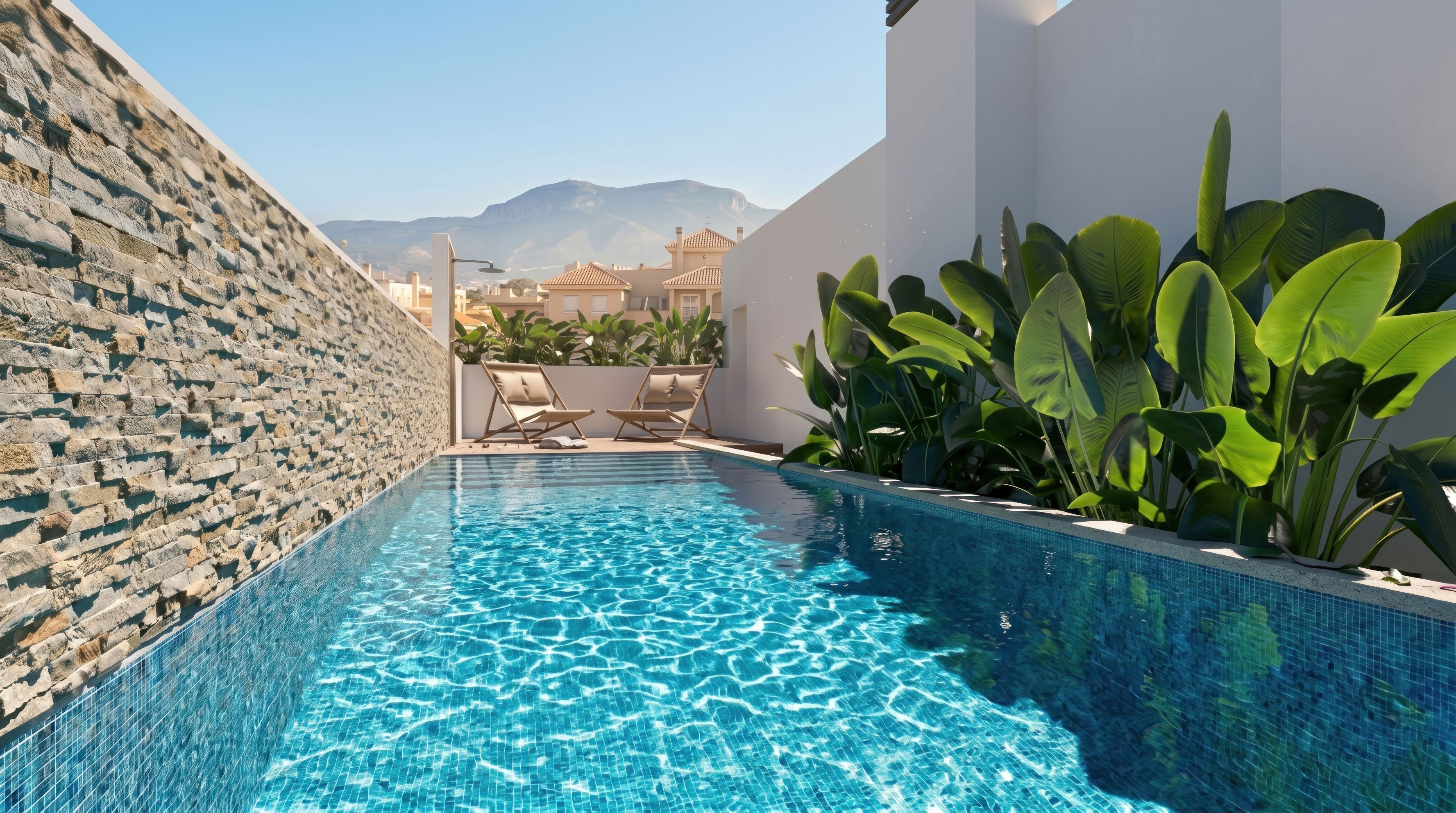 Apartamento com 2 quartos com piscina em Alicante, Espanha – Foto 1