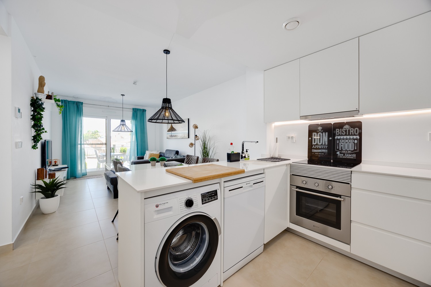 Apartamento com 2 quartos com piscina em Alicante, Espanha – Foto 14