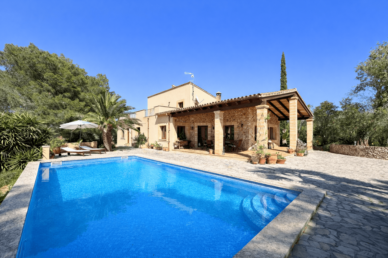 Villa con 3 camere con piscina a Baleari, Spagna – Foto 1