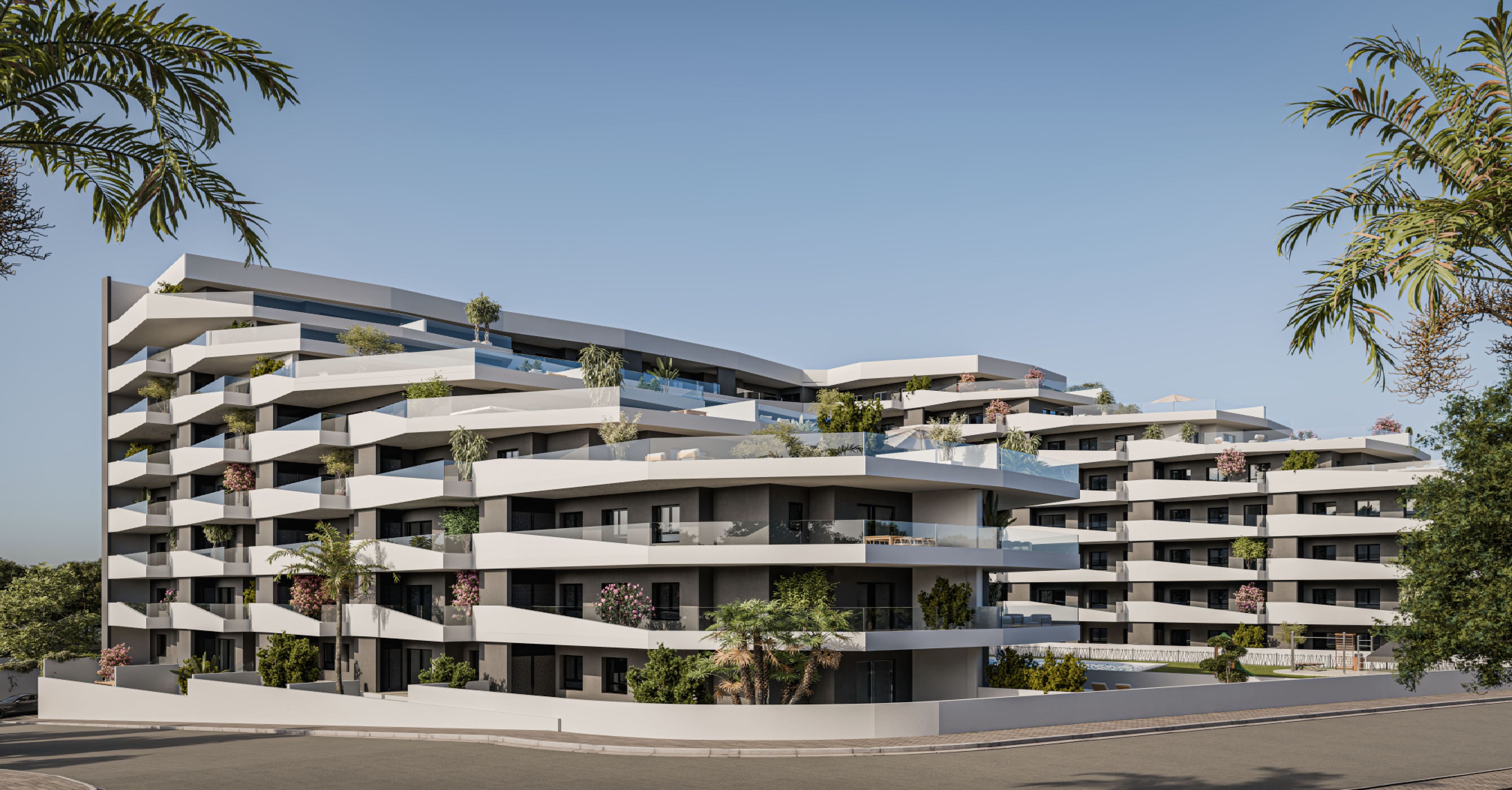 Apartamento com 2 quartos com piscina em Alicante, Espanha – Foto 13