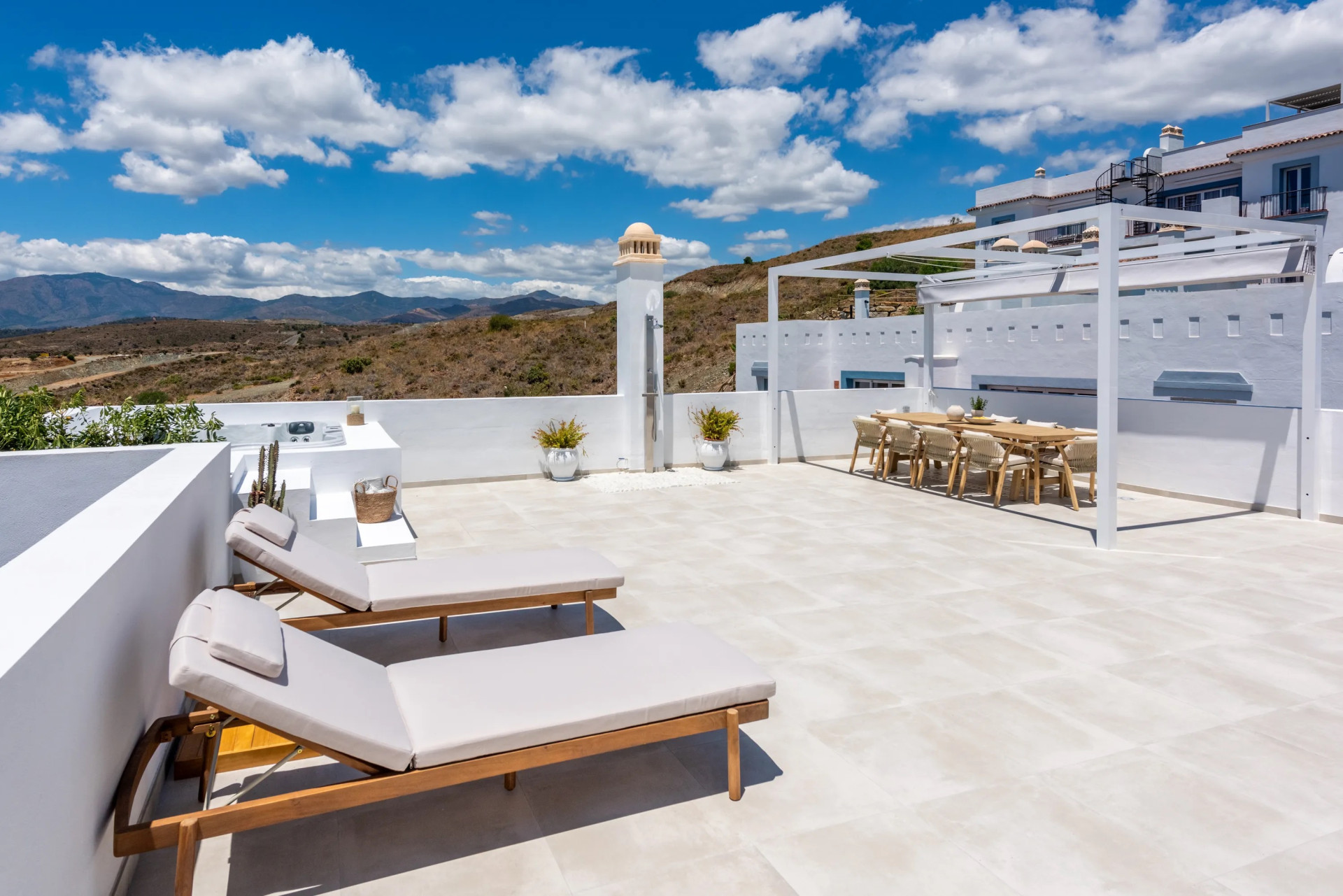 Appartamento con 3 camere vista mare a Malaga, Spagna – Foto 23