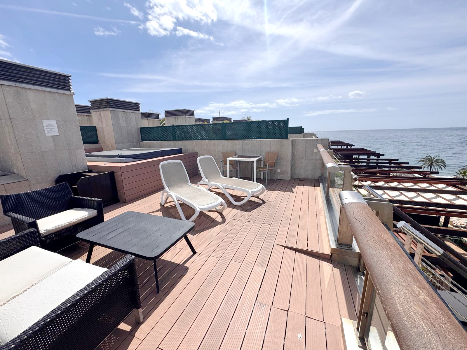 Apartamento com 1 quarto com vista mar em Málaga, Espanha – Foto 15