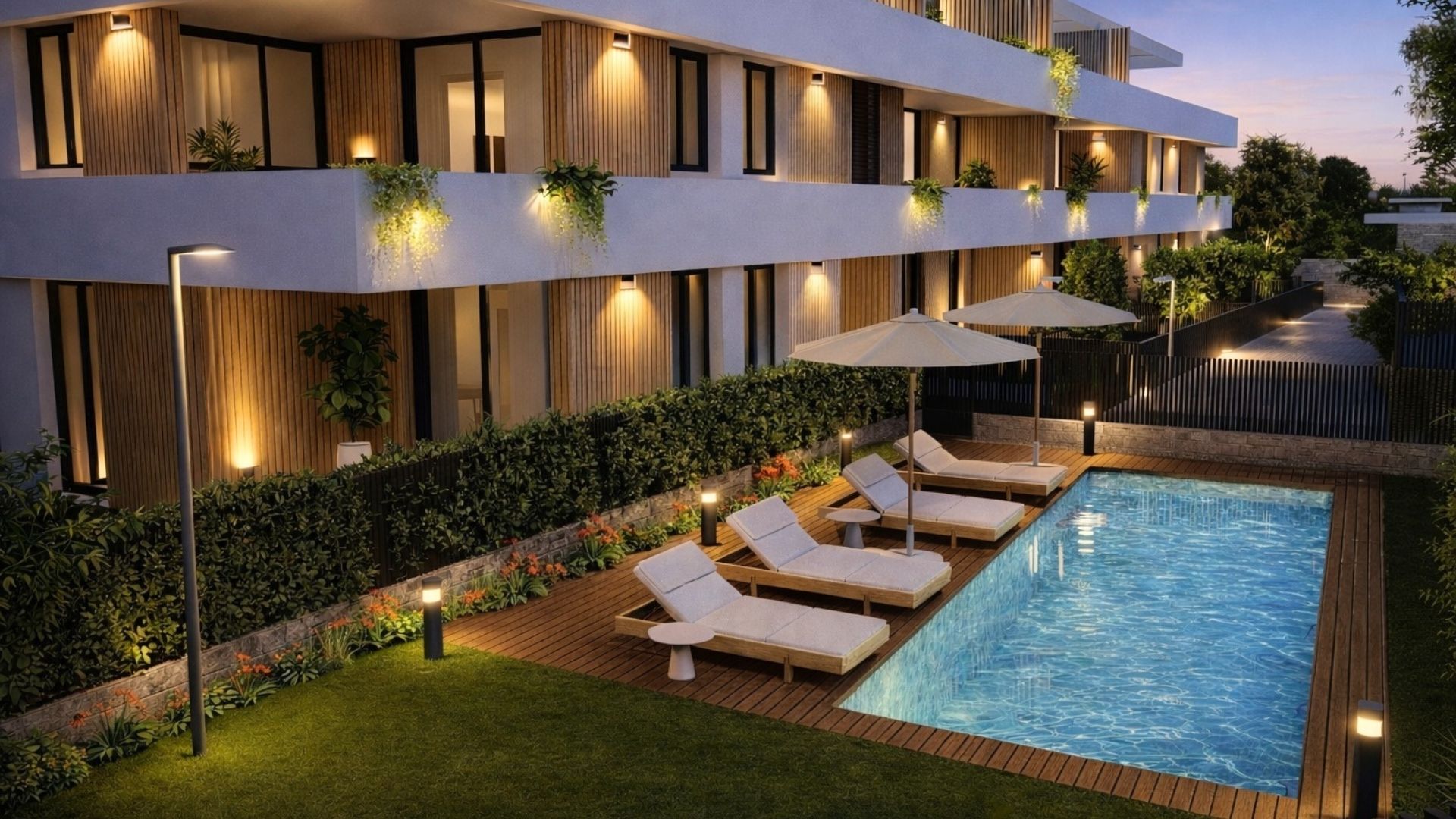 Apartamento com 2 quartos com piscina em Alicante, Espanha – Foto 10