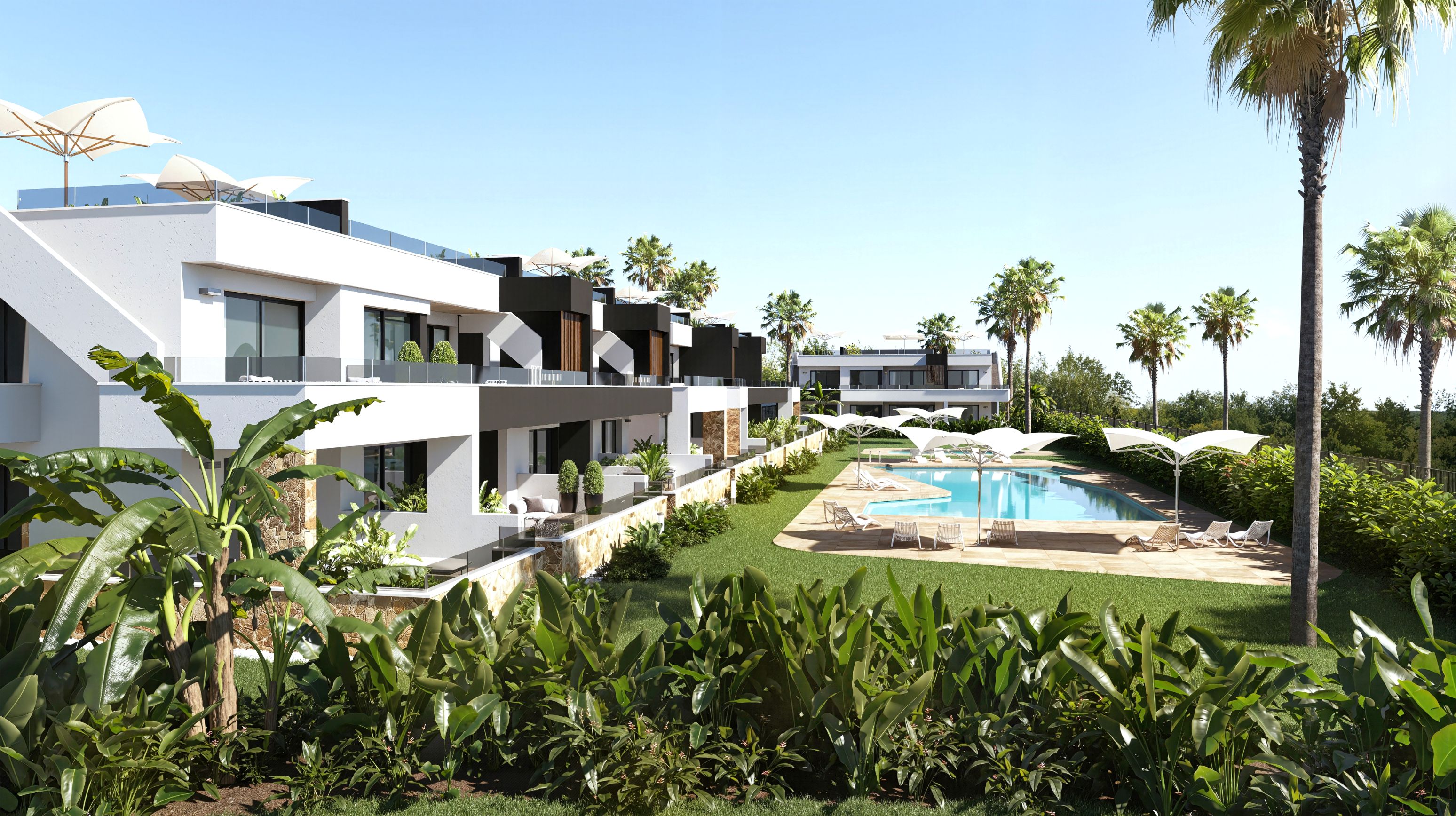 Moradia com 2 quartos com piscina em Alicante, Espanha – Foto 21